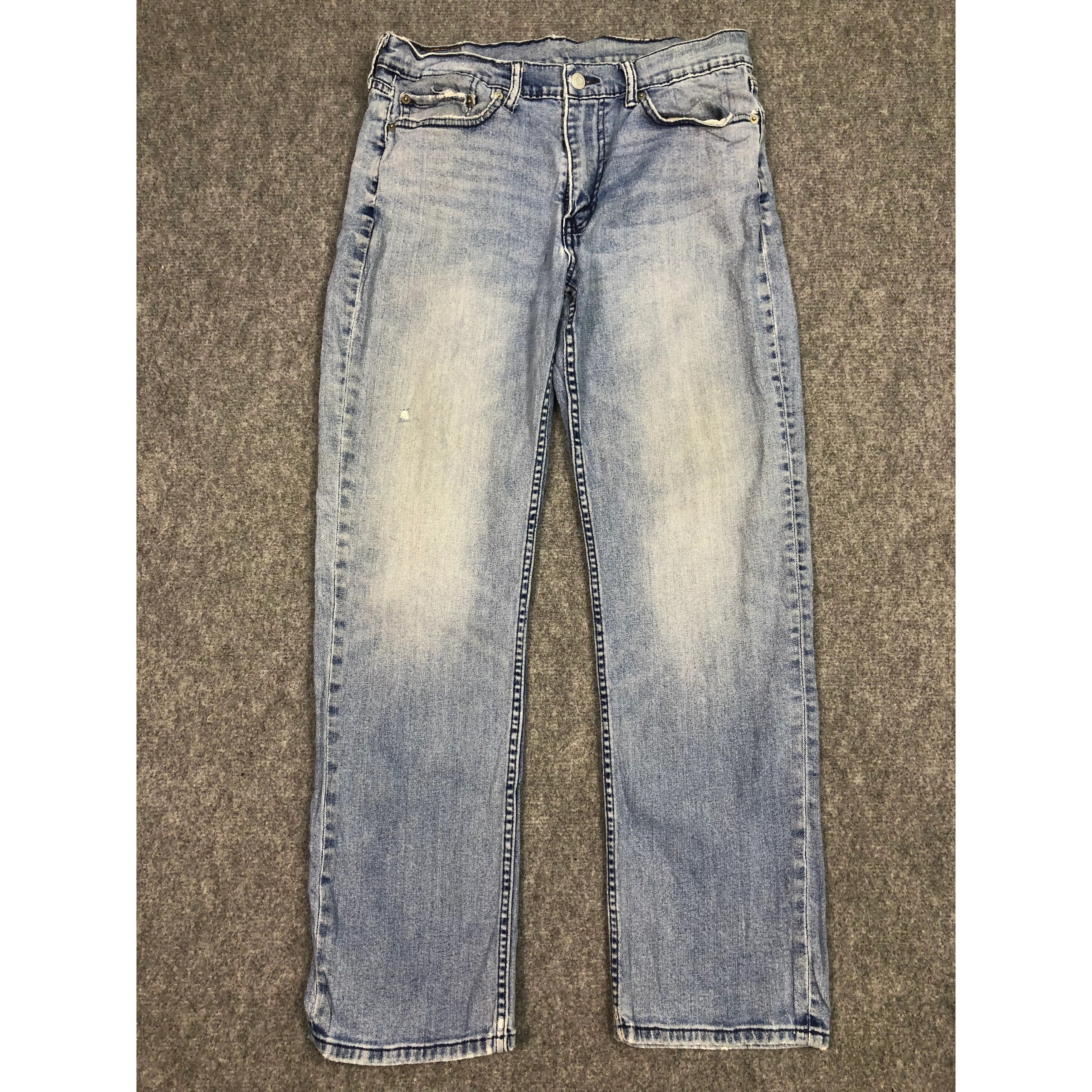 Levi's Vintage Levis 514 Blue Denim DP0200 Size US 31 - 1 Thumbnail
