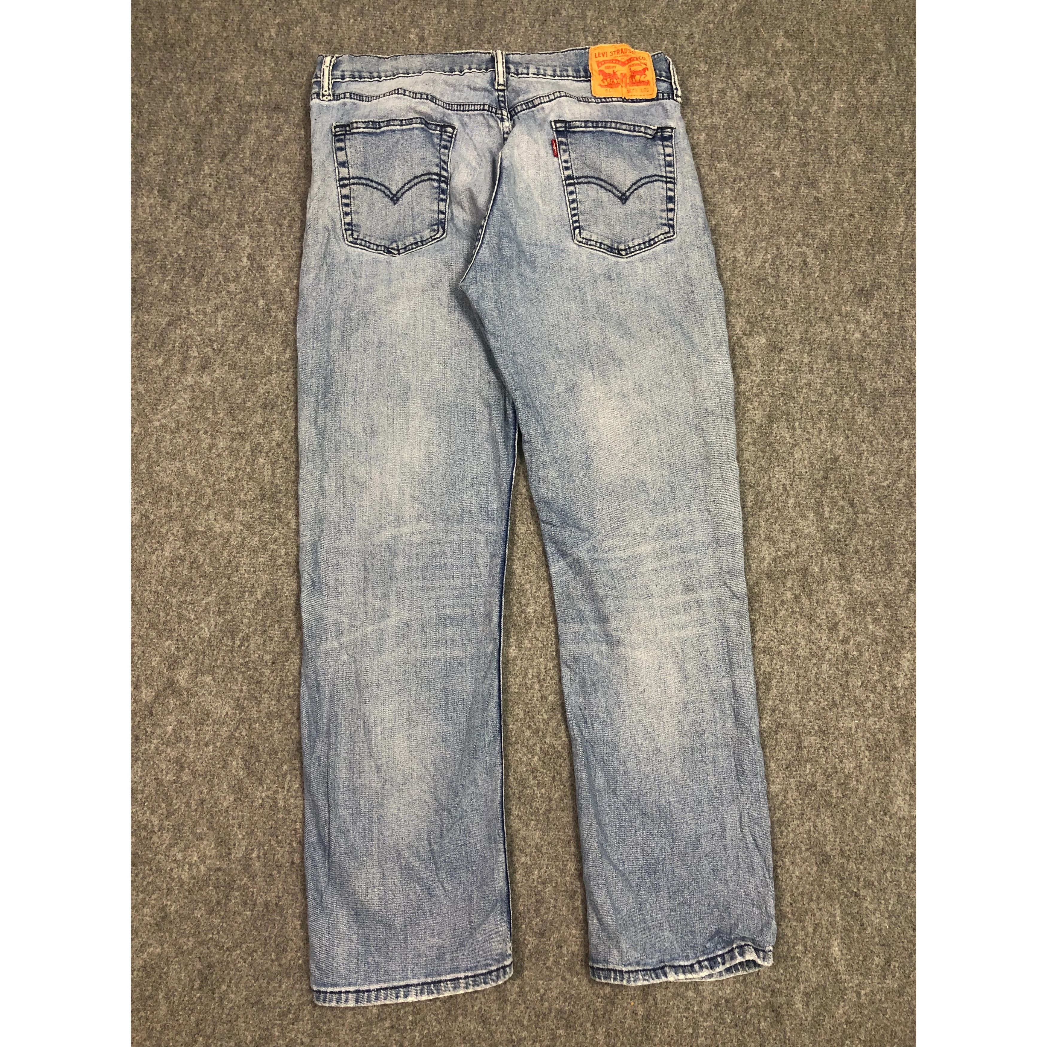 Levi's Vintage Levis 514 Blue Denim DP0200 Size US 31 - 2 Thumbnail