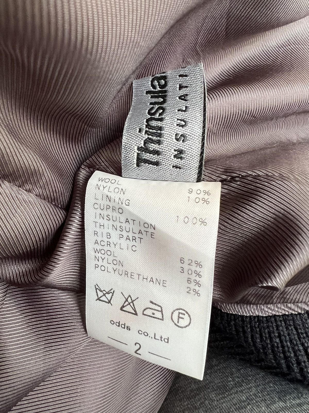 Lounge Lizard Vintage Lounge Lizard Grey Wool Bomber Jacket Size 2 Size US M / EU 48-50 / 2 - 19 Thumbnail