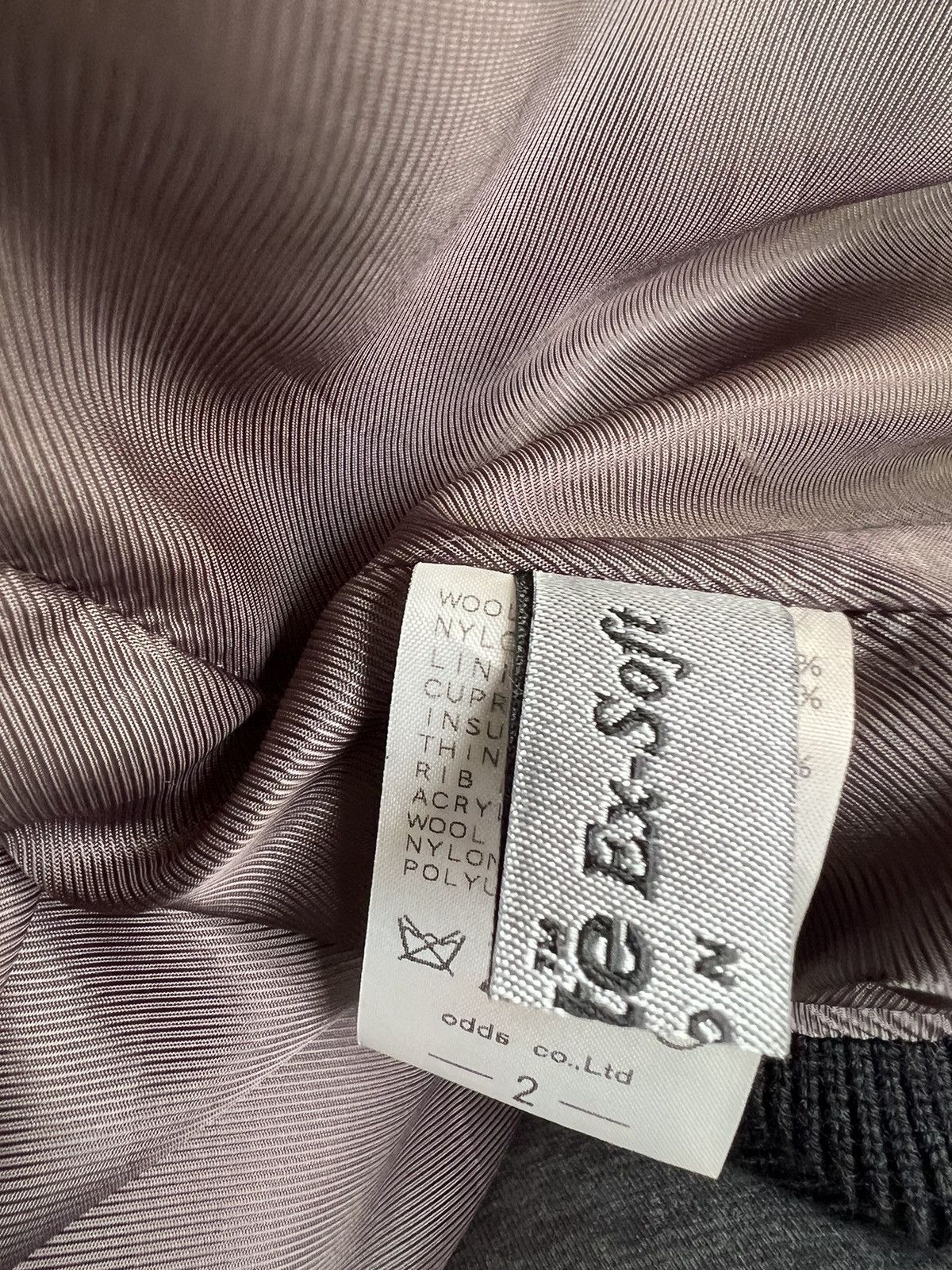 Lounge Lizard Vintage Lounge Lizard Grey Wool Bomber Jacket Size 2 Size US M / EU 48-50 / 2 - 20 Thumbnail