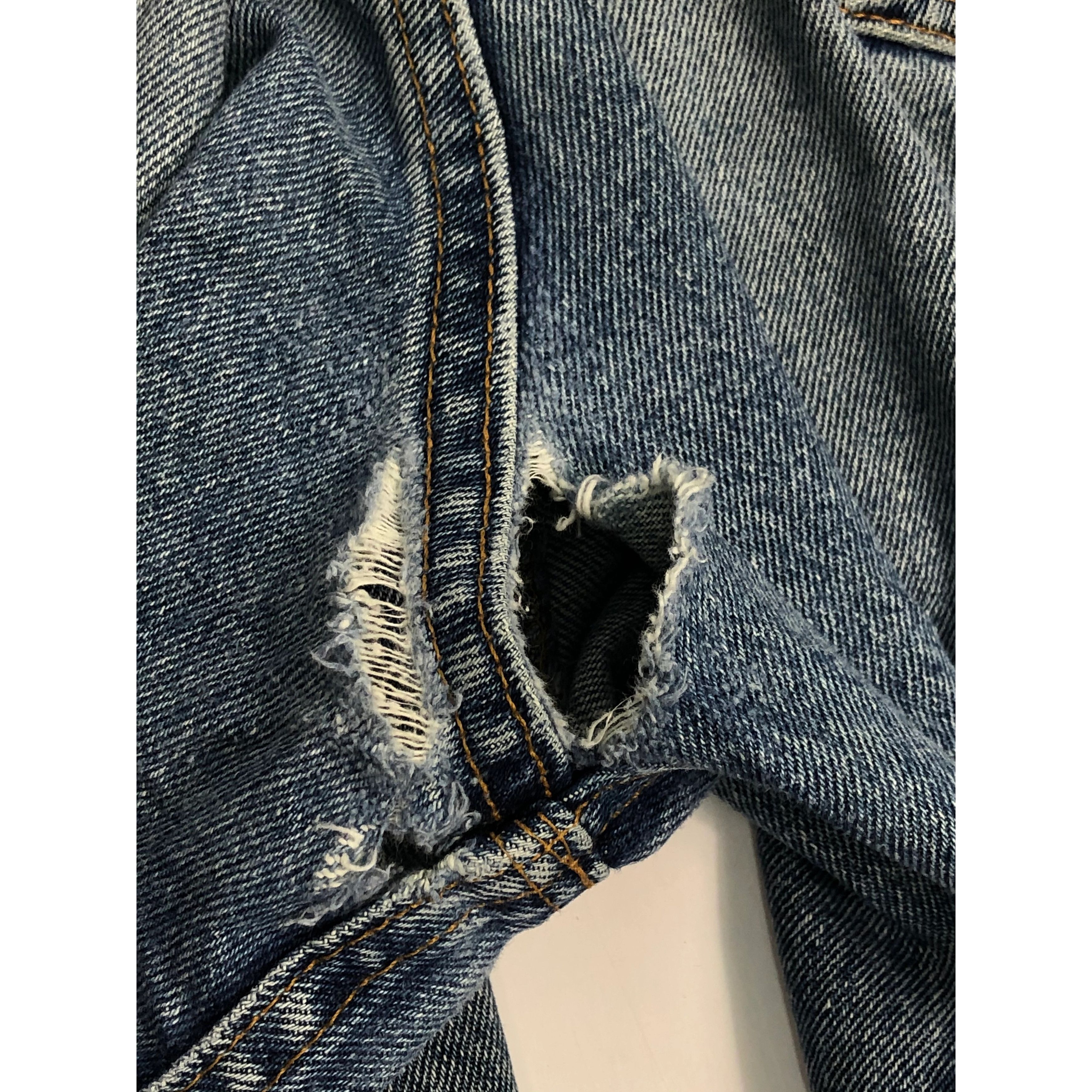 Levi's Vintage 90s Levis 560 Comfort Fit Tapered Denim DP0033 Size US 31 - 7 Thumbnail