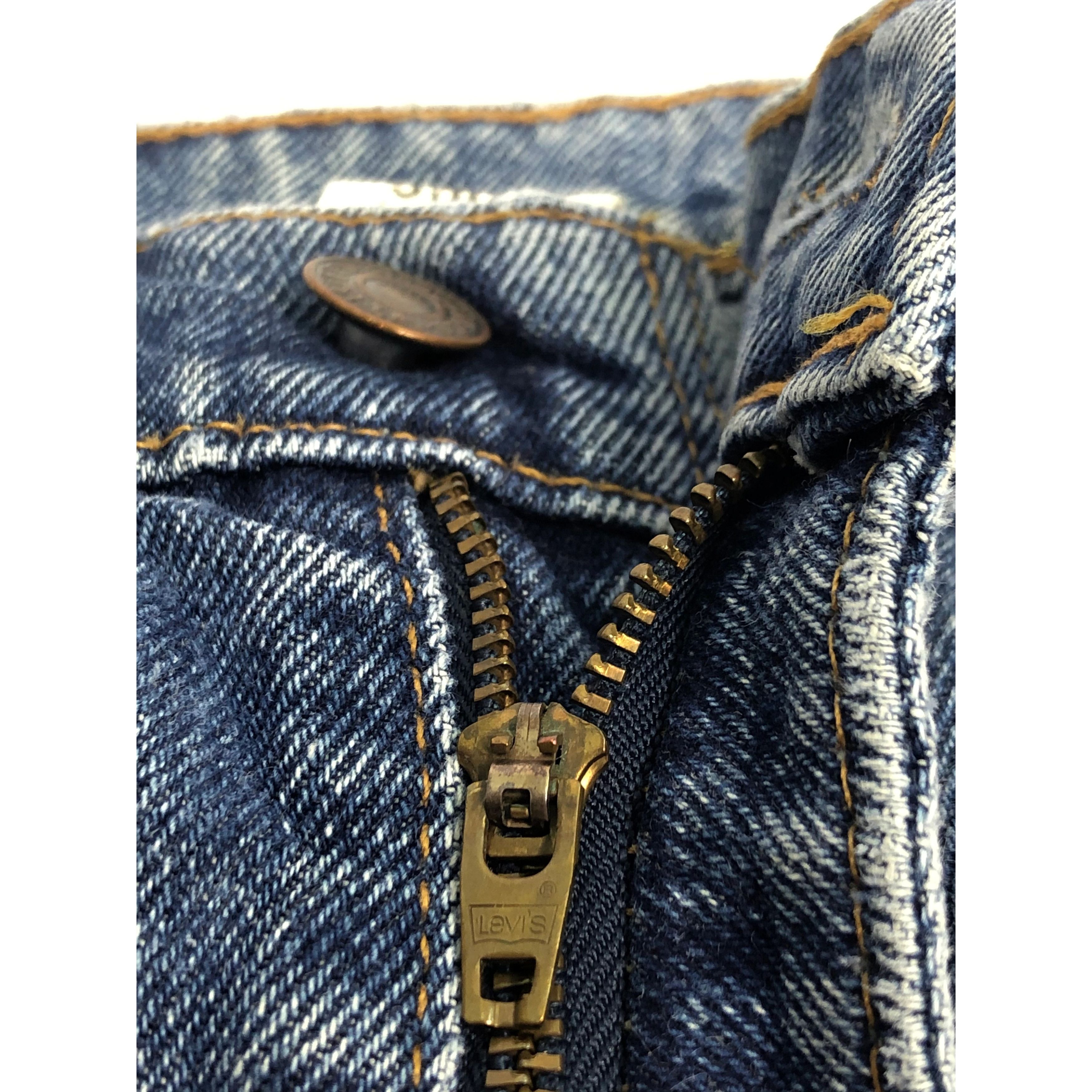 Levi's Vintage 90s Levis 560 Comfort Fit Tapered Denim DP0033 Size US 31 - 6 Thumbnail