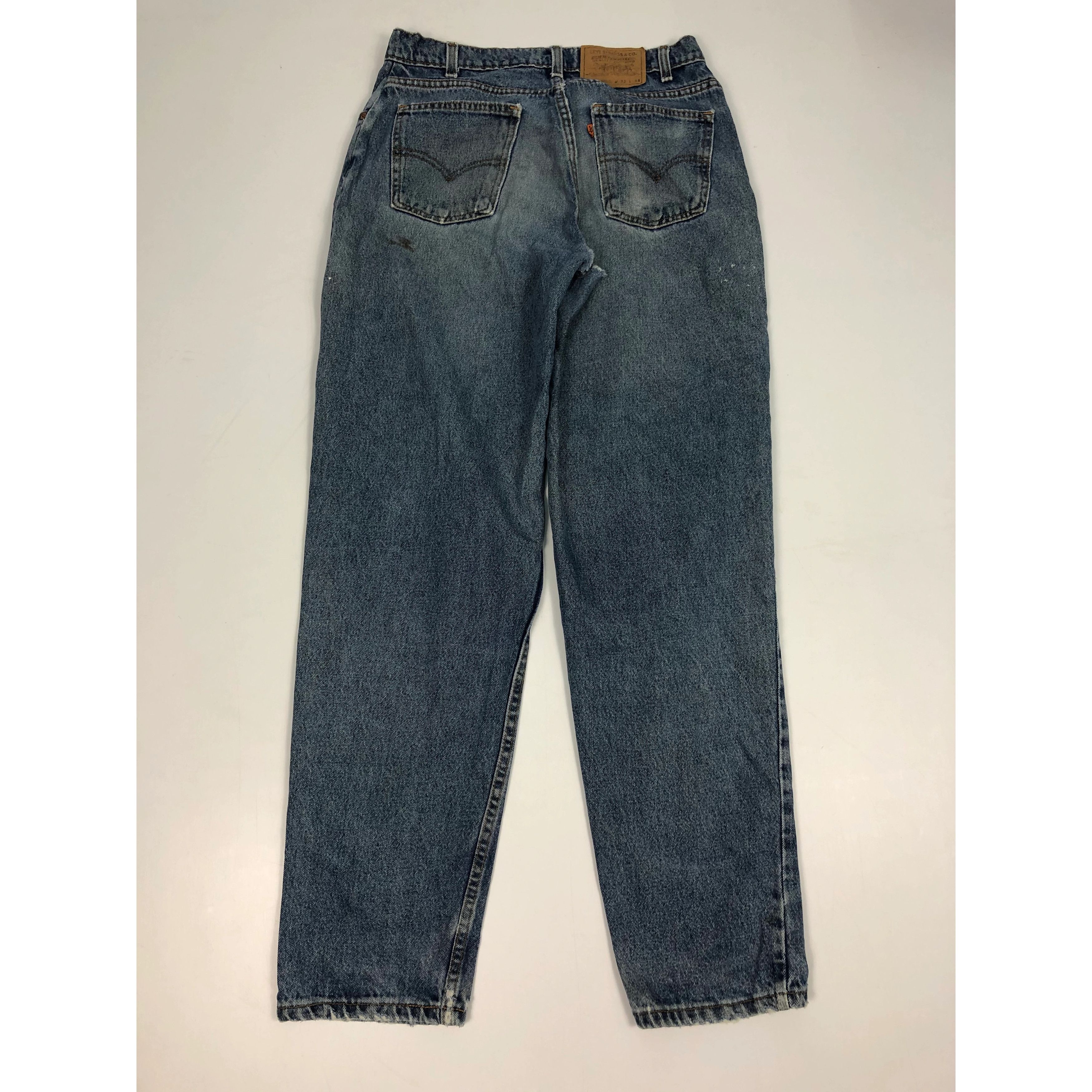Levi's Vintage 90s Levis 560 Comfort Fit Tapered Denim DP0033 Size US 31 - 2 Thumbnail