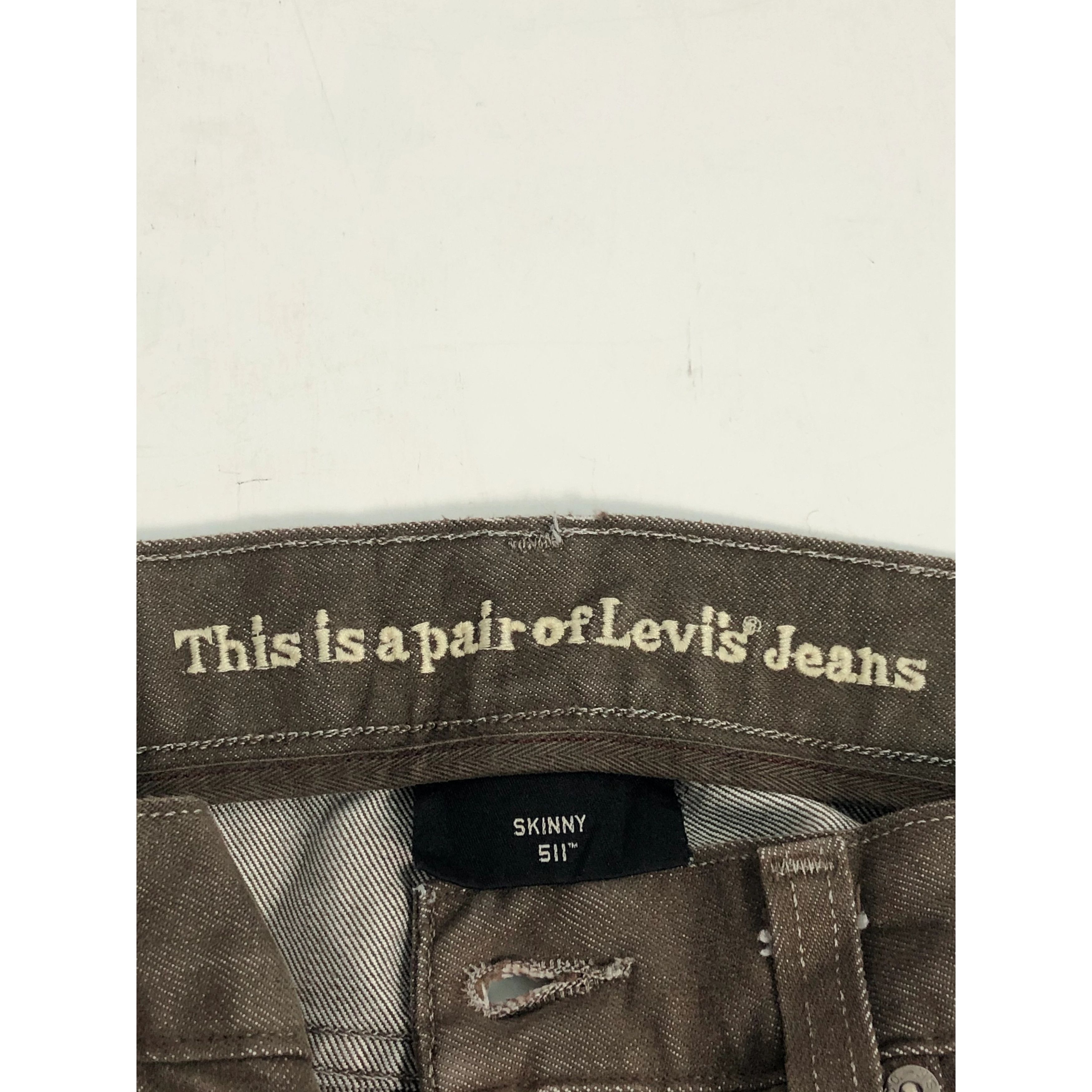 Levi's Vintage Levis 511 Skinny Jeans DP0030 Size US 31 - 5 Thumbnail