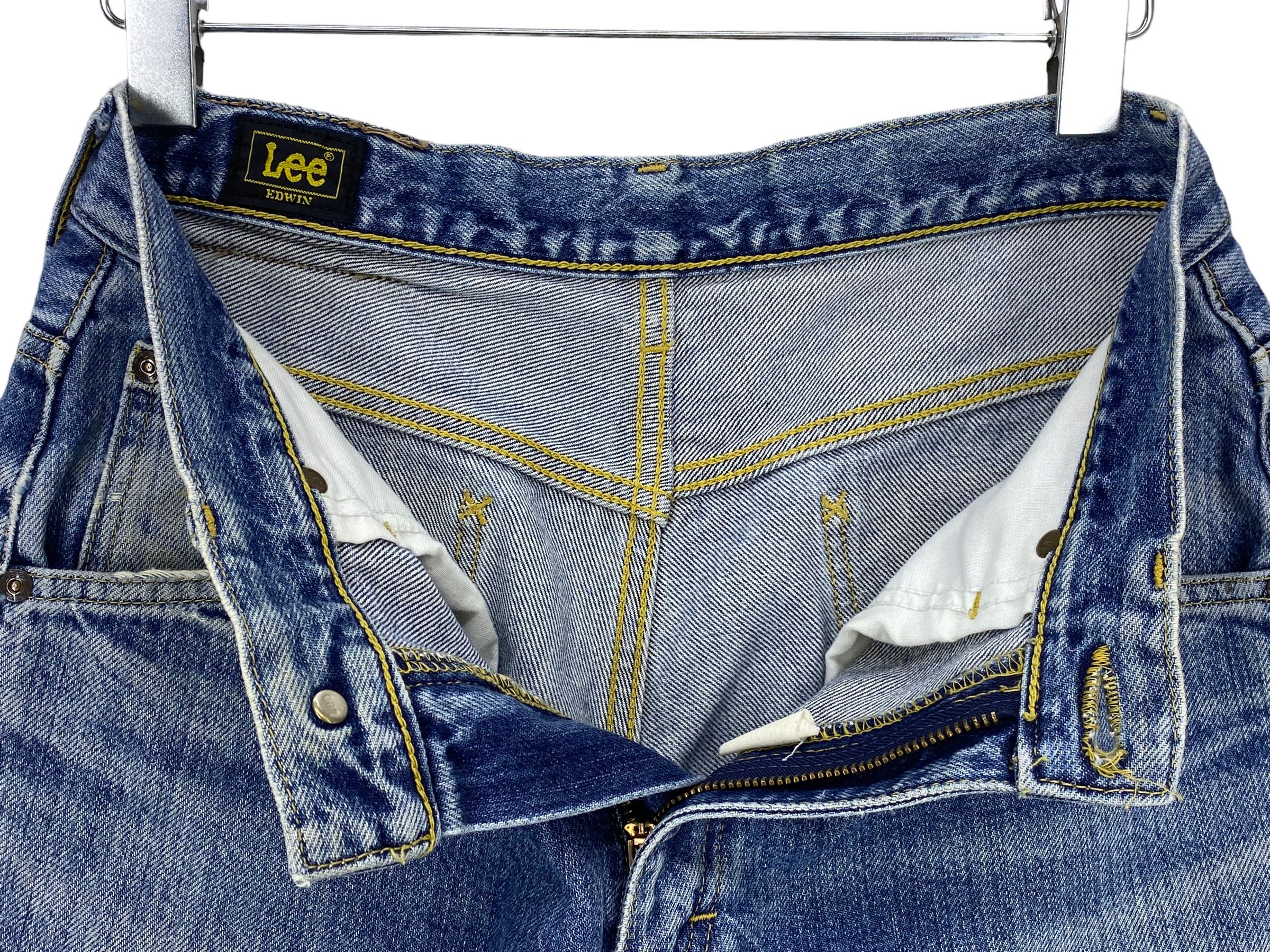Edwin × Lee 90s Lee Riders x Edwin Vintage Denim Jeans Size 28" / US 6 / IT 42 - 4 Thumbnail