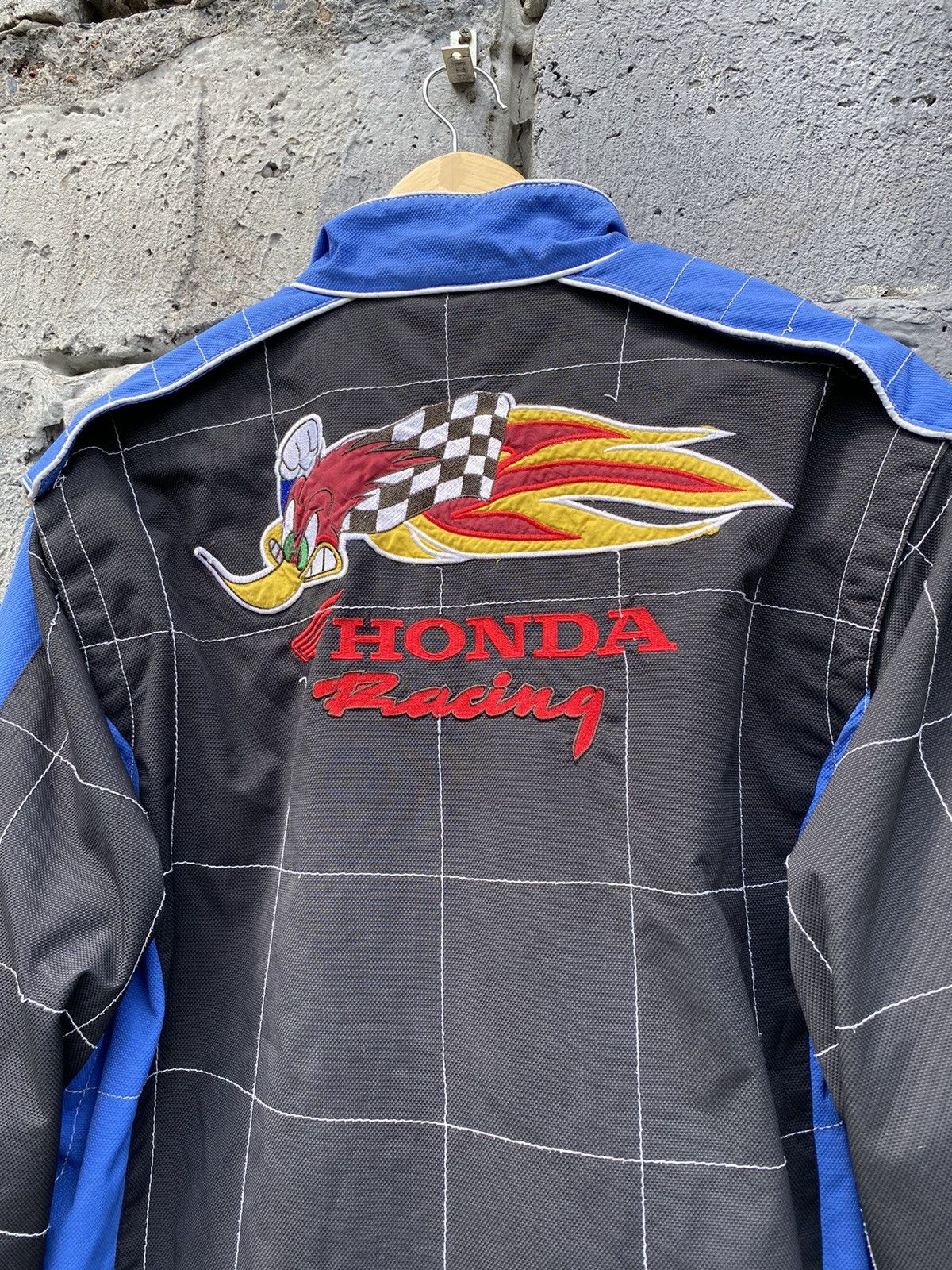 Honda × Vintage Vintage 90s Honda x Woody Woodpecker Racing Jacket Size L Size US L / EU 52-54 / 3 - 5 Thumbnail