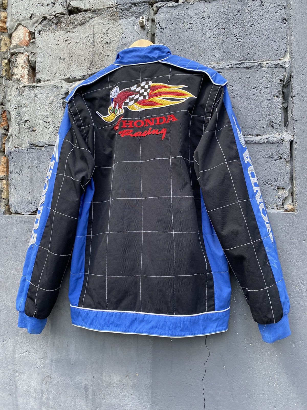 Honda × Vintage Vintage 90s Honda x Woody Woodpecker Racing Jacket Size L Size US L / EU 52-54 / 3 - 2 Thumbnail