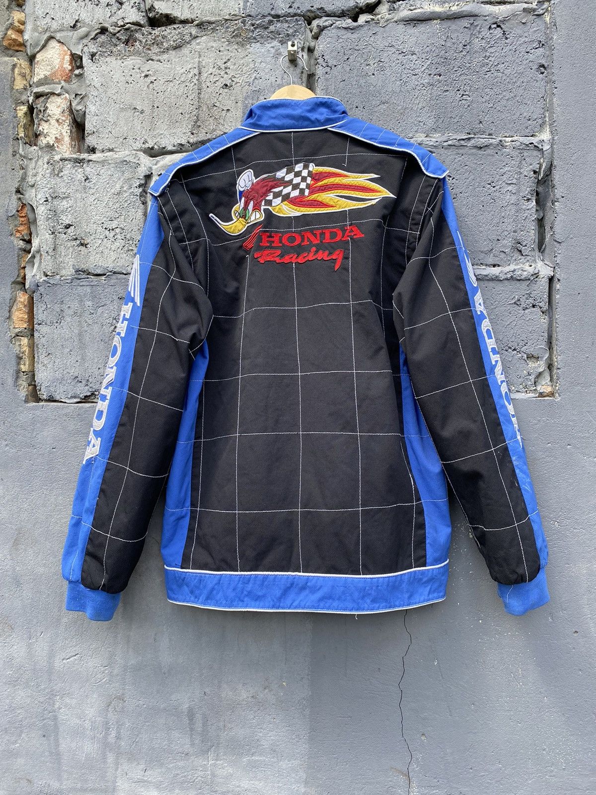 Honda × Vintage Vintage 90s Honda x Woody Woodpecker Racing Jacket Size L Size US L / EU 52-54 / 3 - 4 Thumbnail