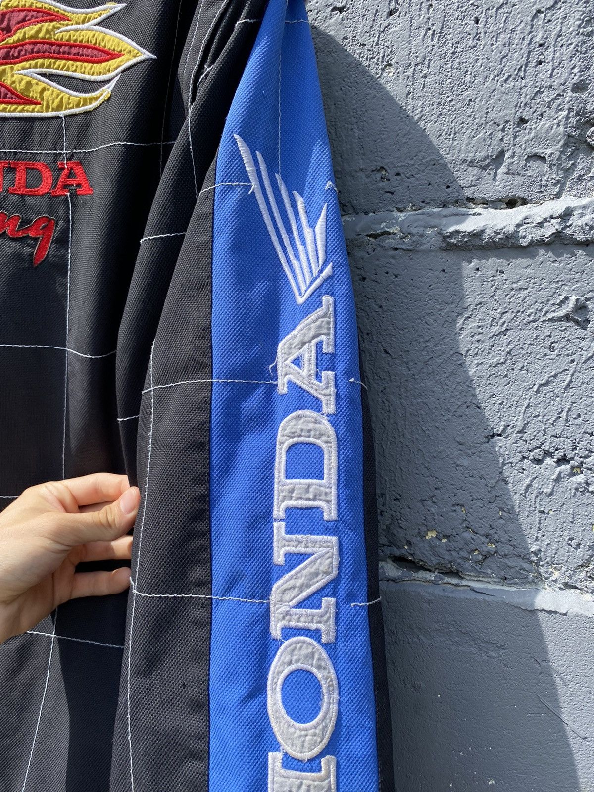 Honda × Vintage Vintage 90s Honda x Woody Woodpecker Racing Jacket Size L Size US L / EU 52-54 / 3 - 8 Thumbnail