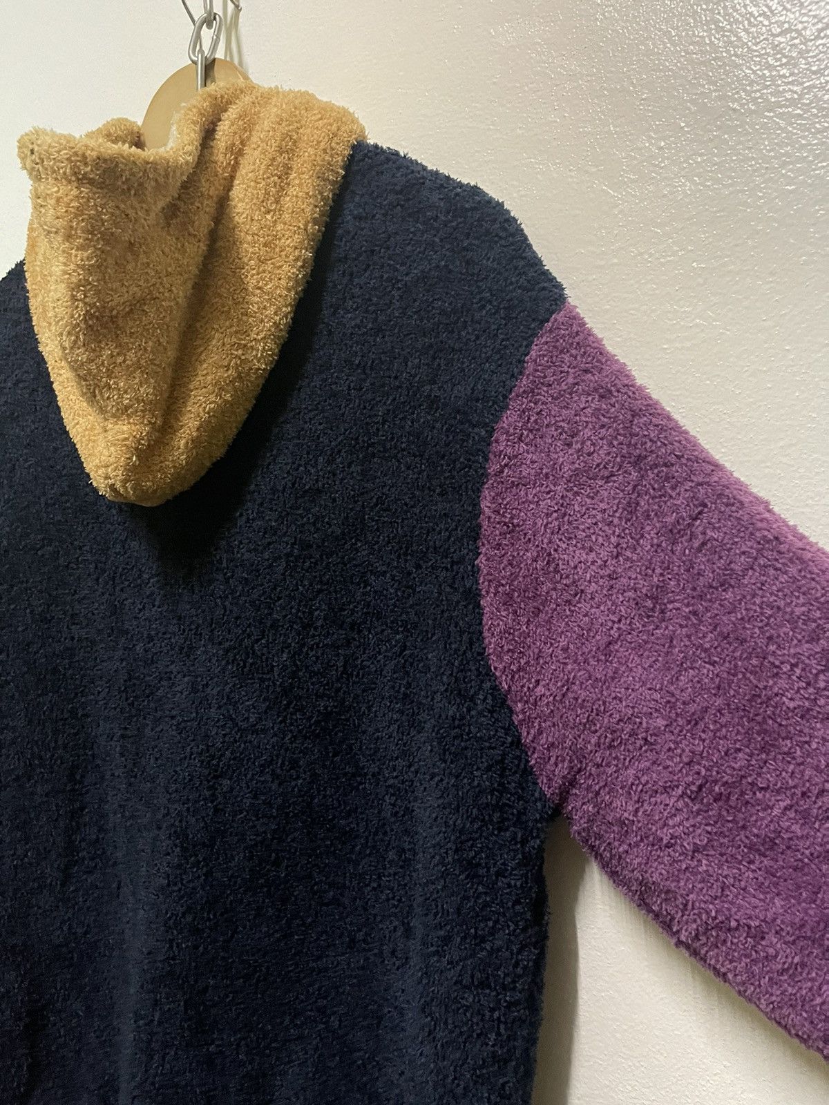 Japanese Brand × Vintage Kriff Mayer Fleece Zipper Hoodie Multi Colour Hybrid Size US XXL / EU 58 / 5 - 11 Thumbnail