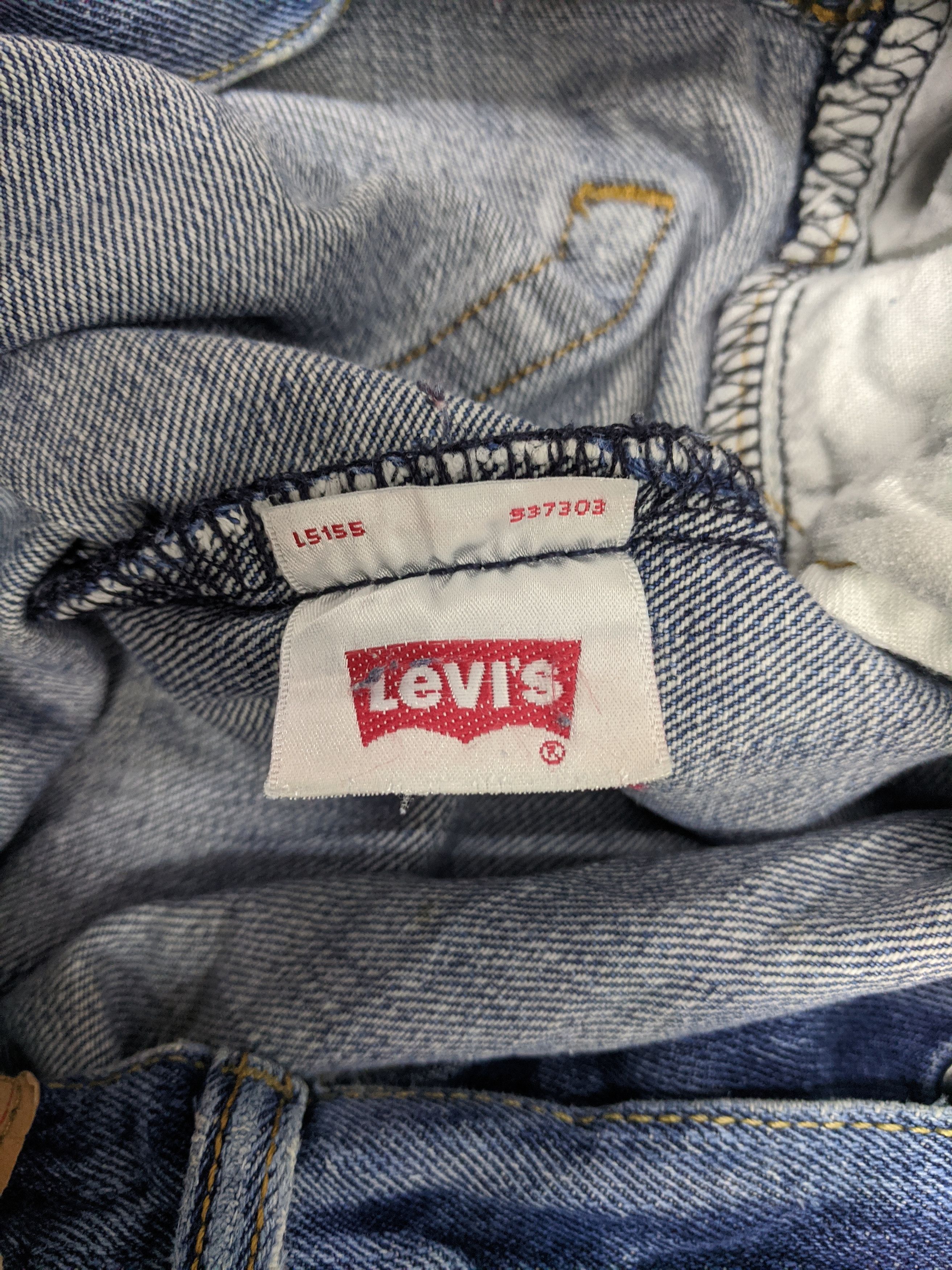 Levi's Vintage 90s Levis 501 Jeans DP0693 Size US 31 - 6 Thumbnail