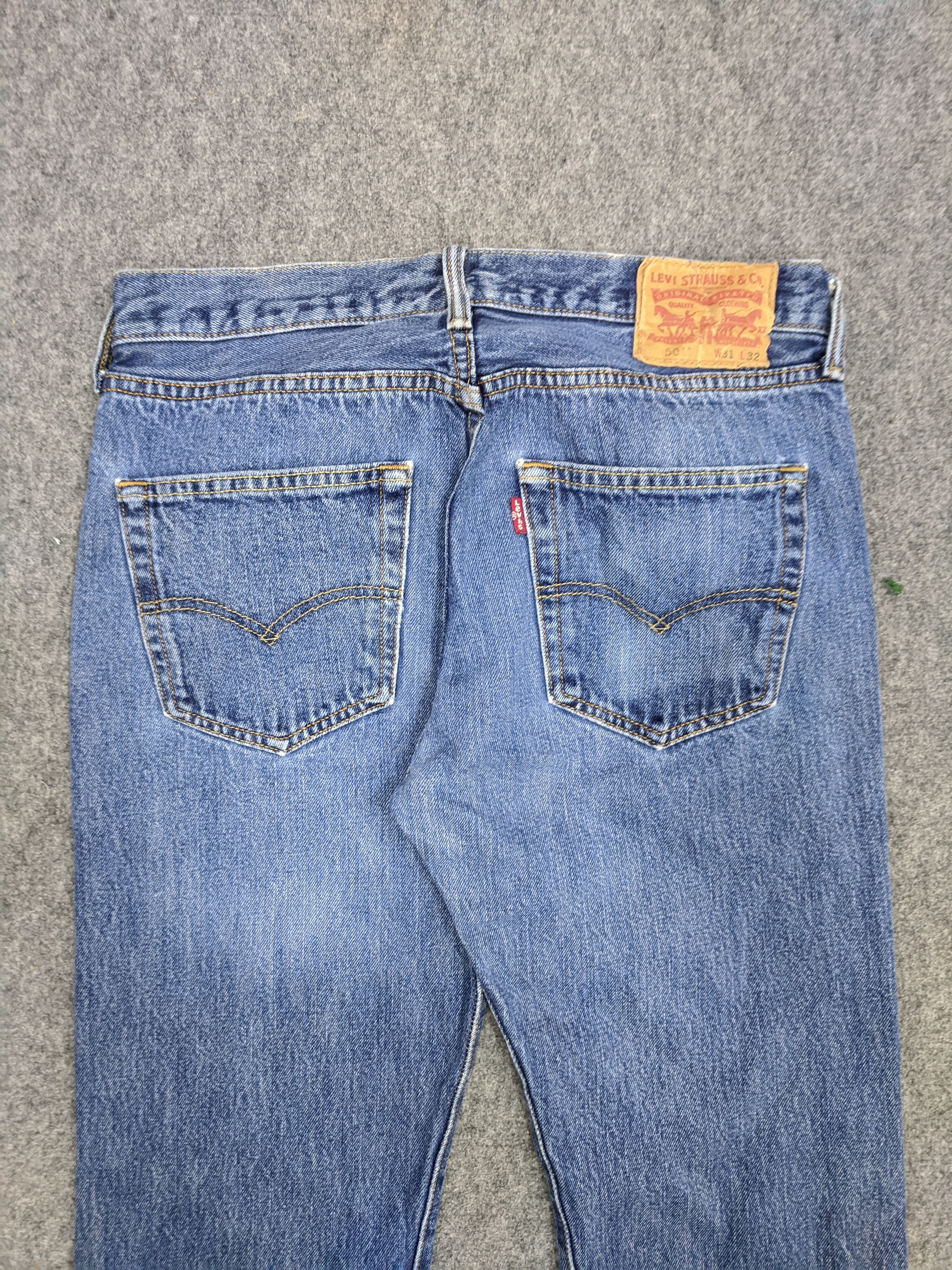 Levi's Vintage 90s Levis 501 Jeans DP0693 Size US 31 - 4 Thumbnail