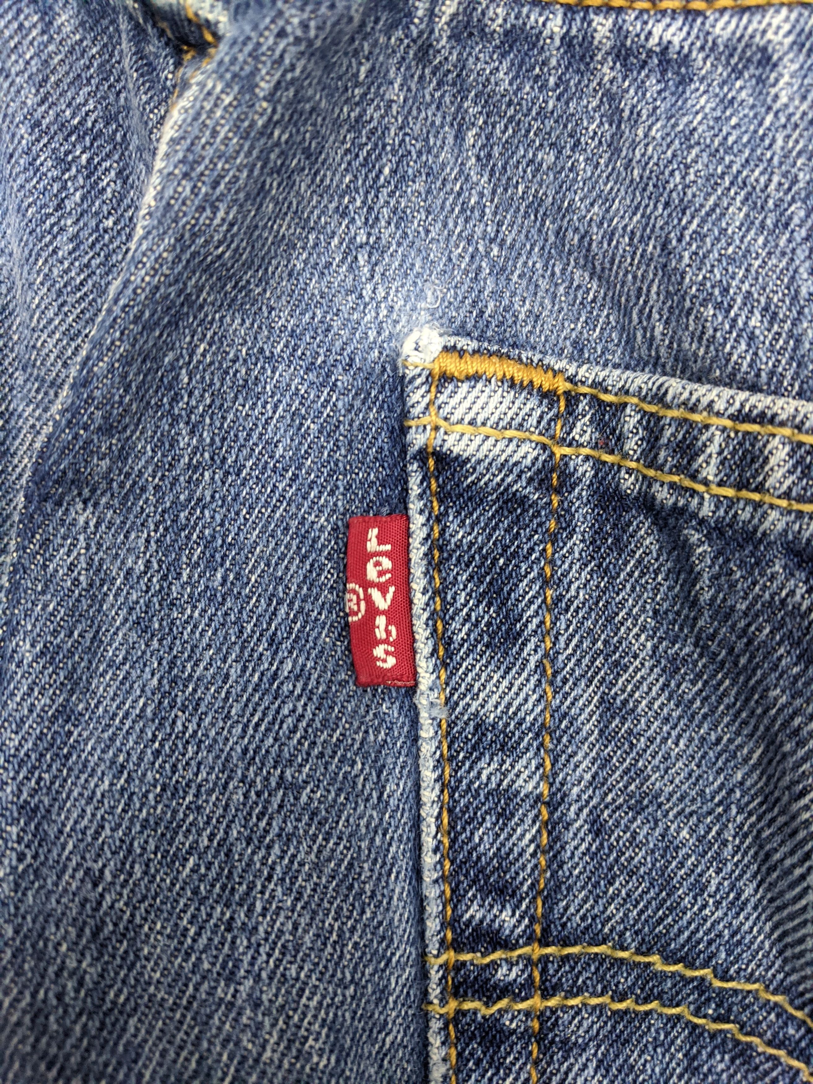 Levi's Vintage 90s Levis 501 Jeans DP0693 Size US 31 - 9 Thumbnail