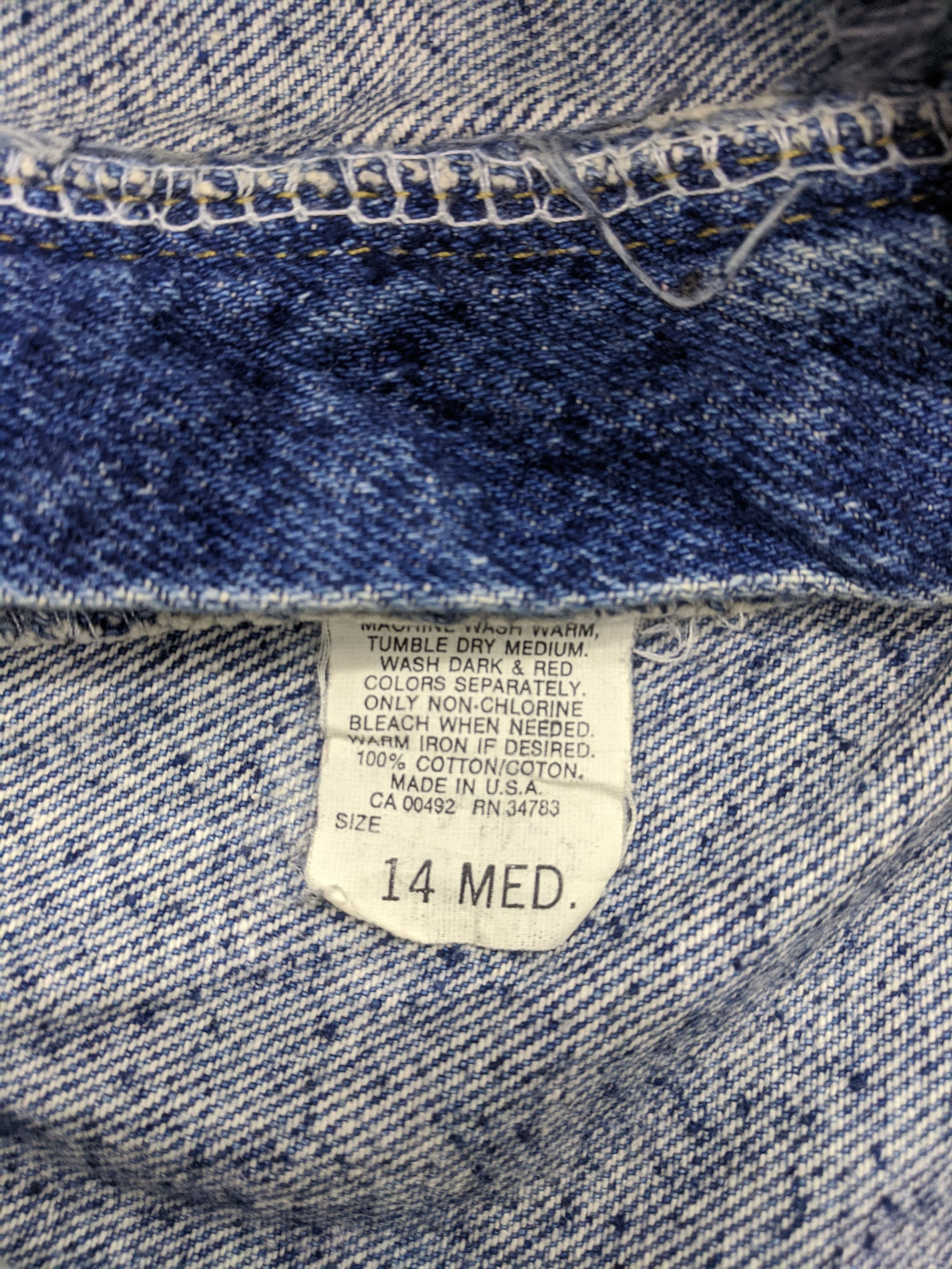 Lee Vintage Lee Jeans DP0696 Size US 31 - 6 Thumbnail