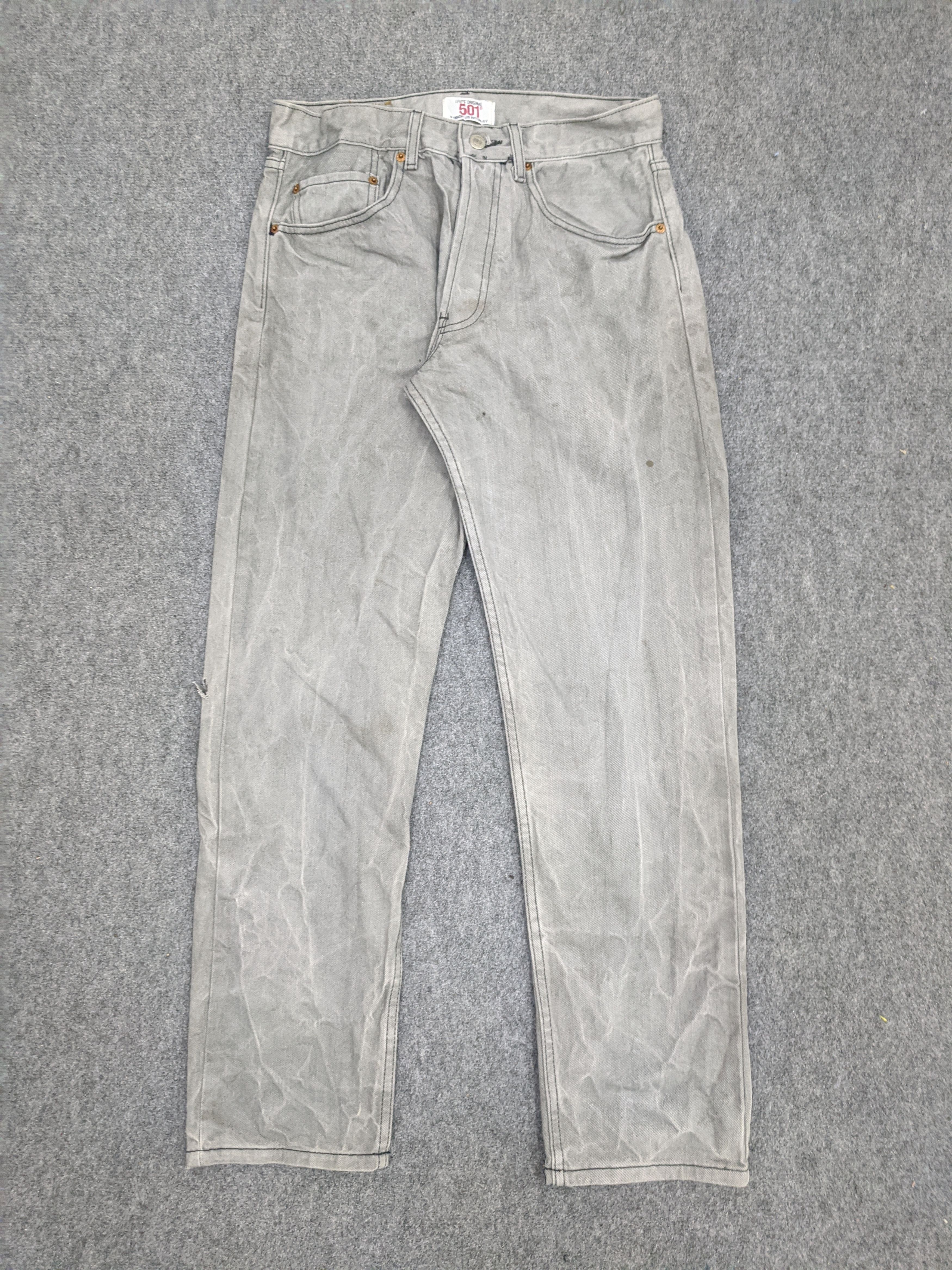 Levi's Vintage 90s Levis 501 Jeans DP0715 Size US 31 - 1 Thumbnail