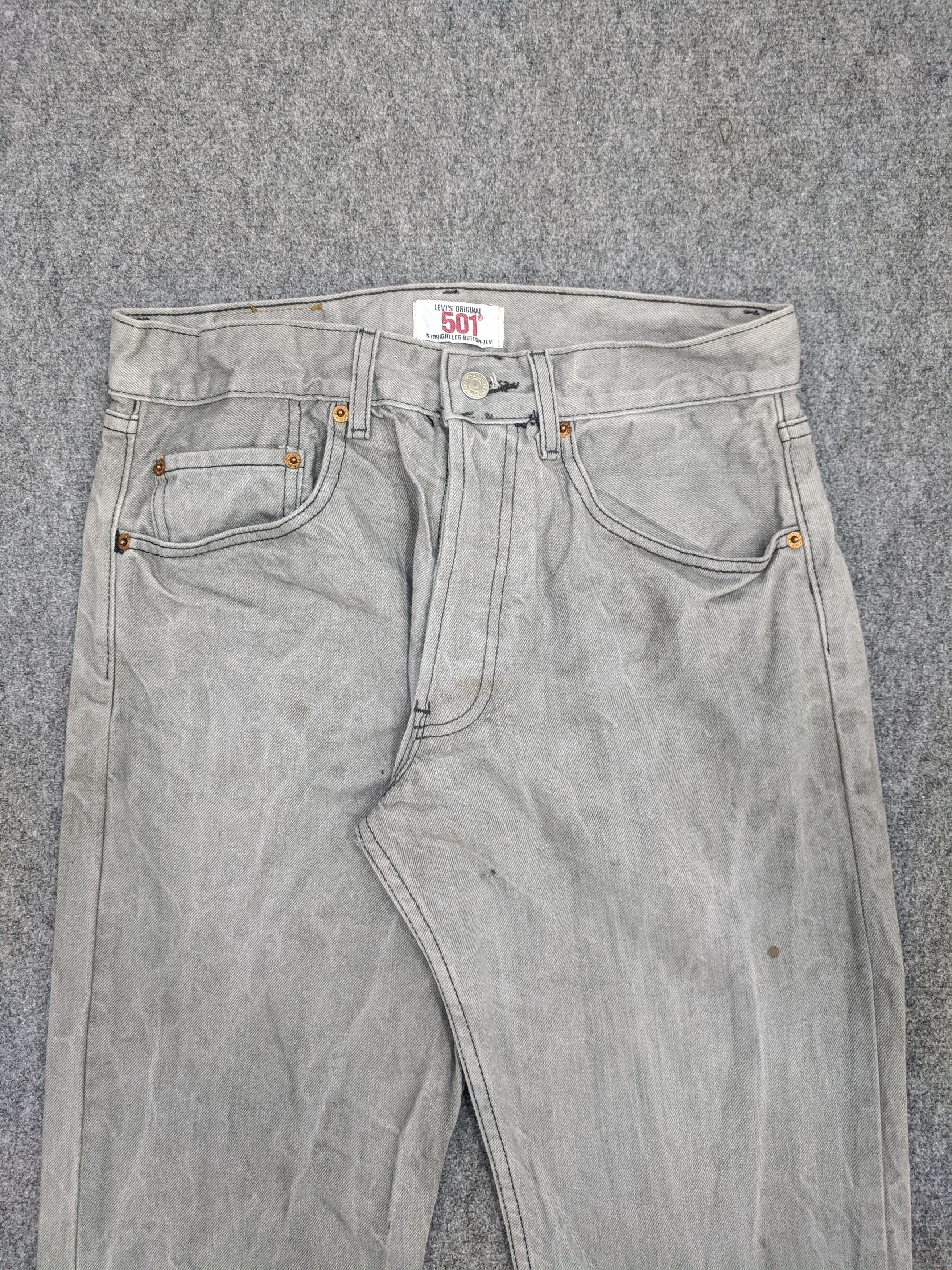 Levi's Vintage 90s Levis 501 Jeans DP0715 Size US 31 - 2 Thumbnail