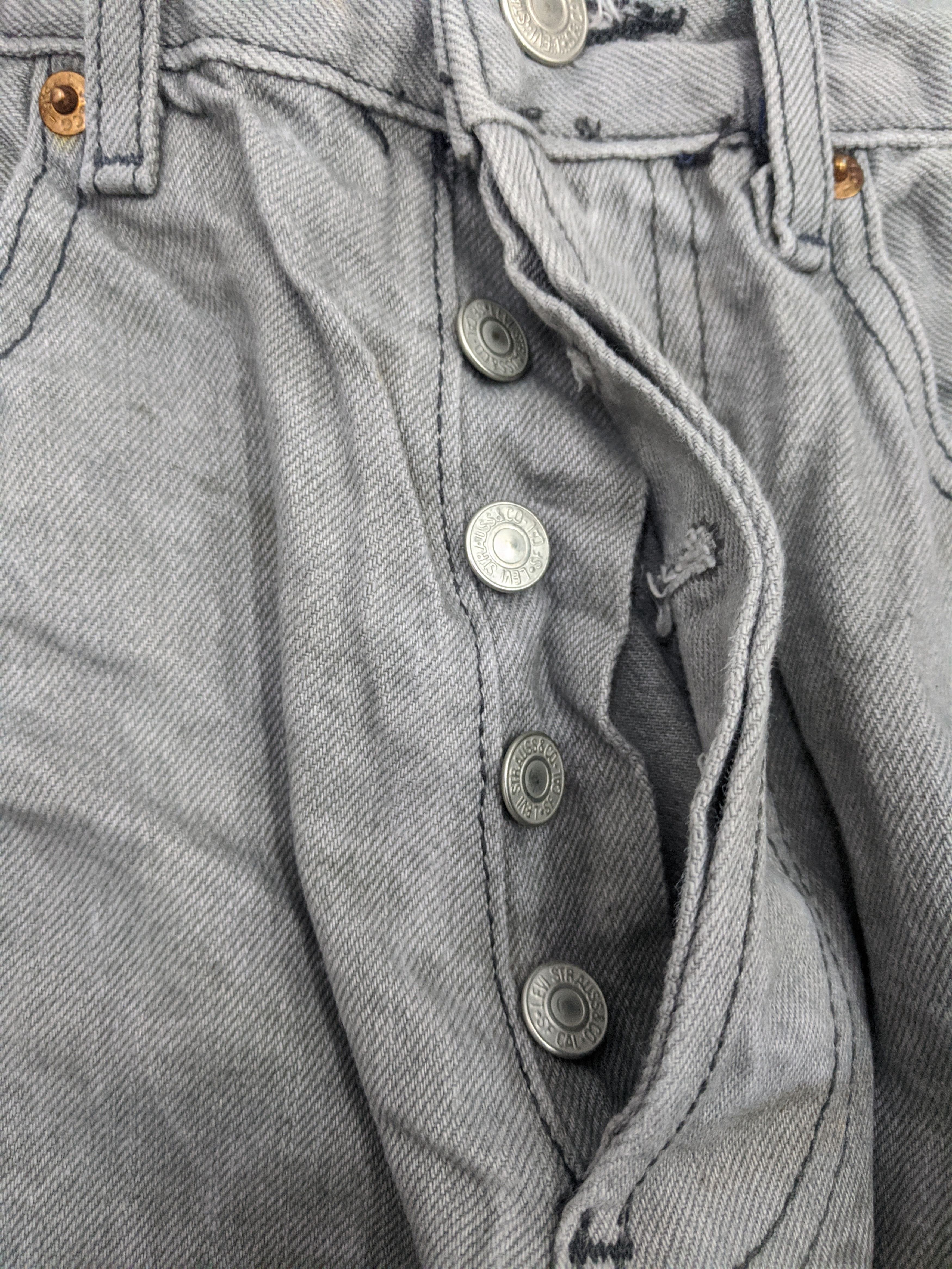 Levi's Vintage 90s Levis 501 Jeans DP0715 Size US 31 - 12 Thumbnail