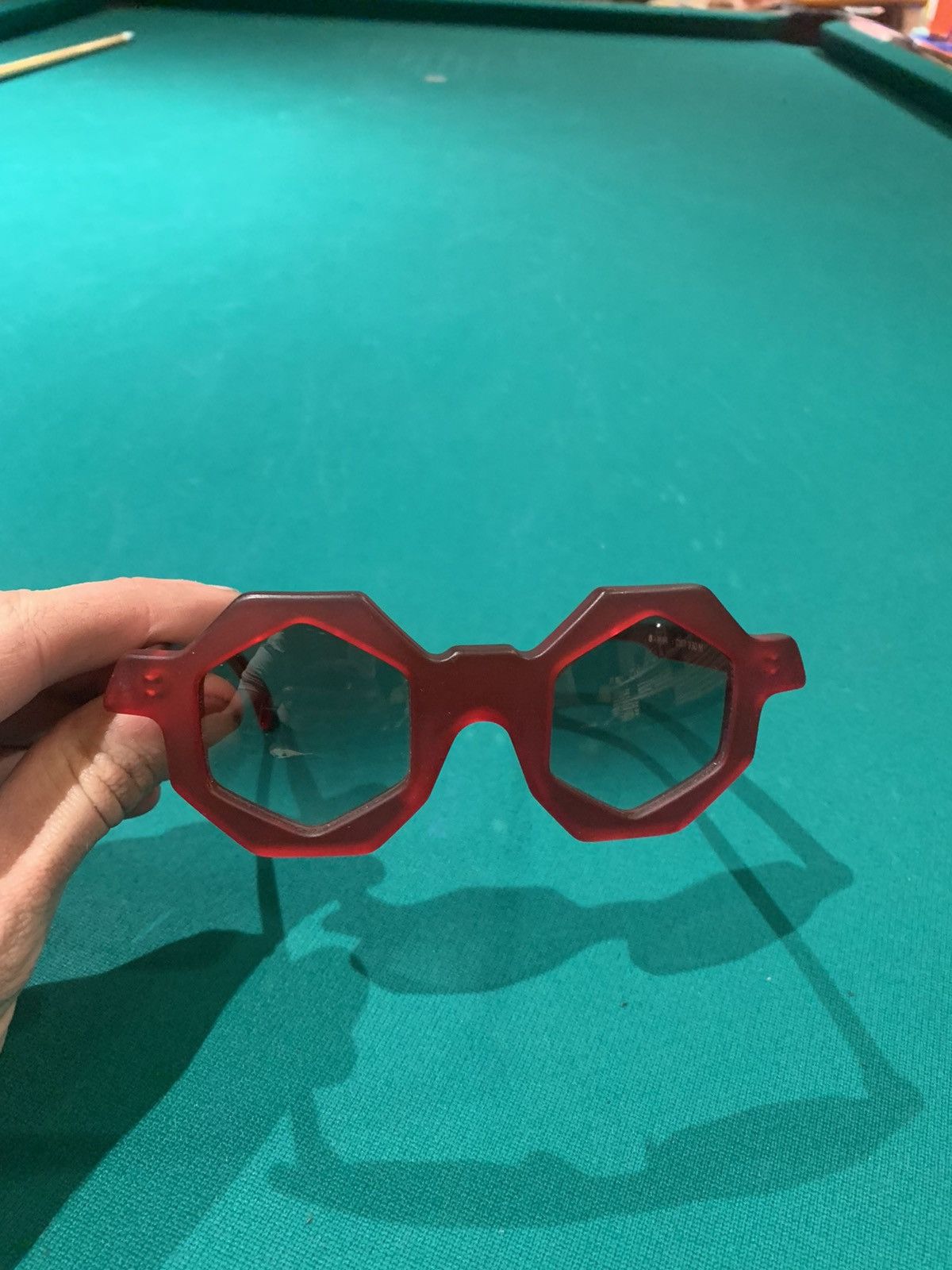 Alain Mikli Vintage Alain mikli “stop sign” sunglasses Size ONE SIZE - 2 Thumbnail