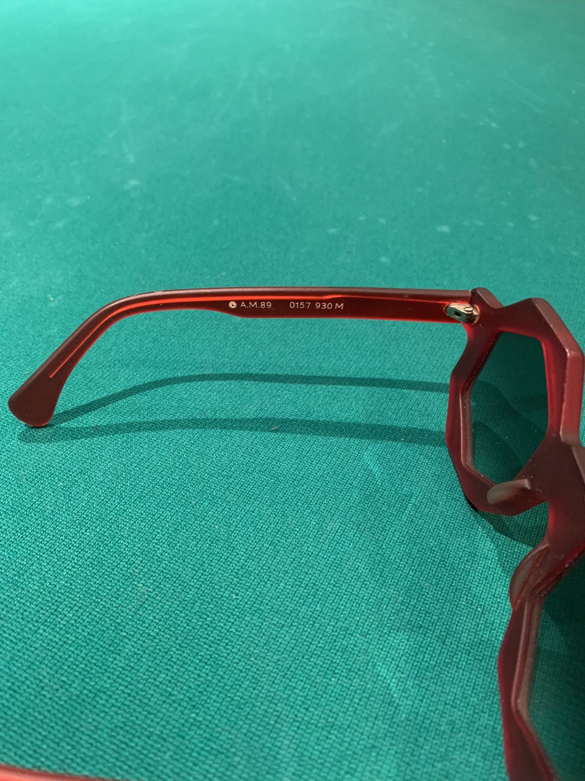 Alain Mikli Vintage Alain mikli “stop sign” sunglasses Size ONE SIZE - 5 Thumbnail