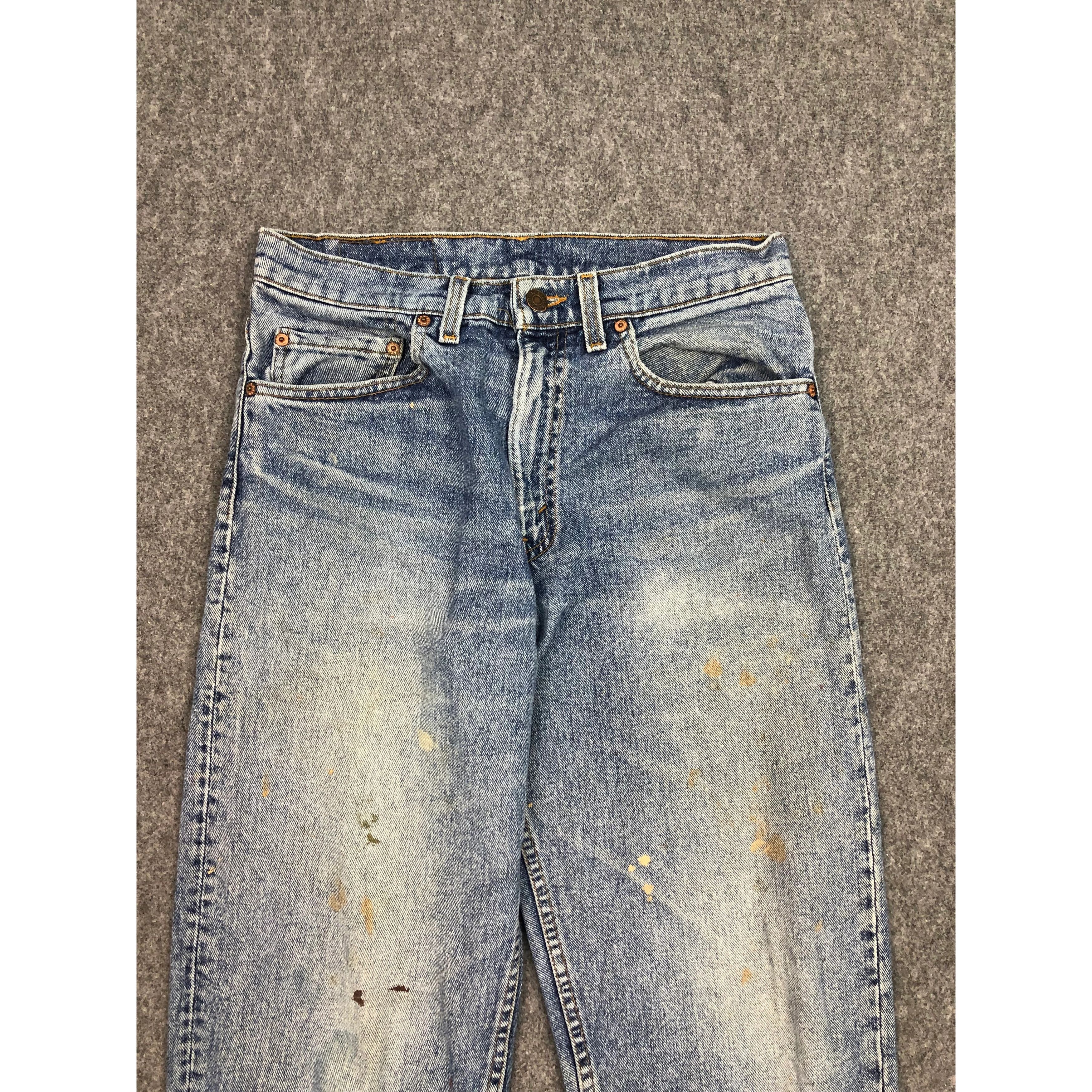 Levi's Vintage Levis 550 Jeans Lightwash DP0535 Size US 31 - 3 Thumbnail
