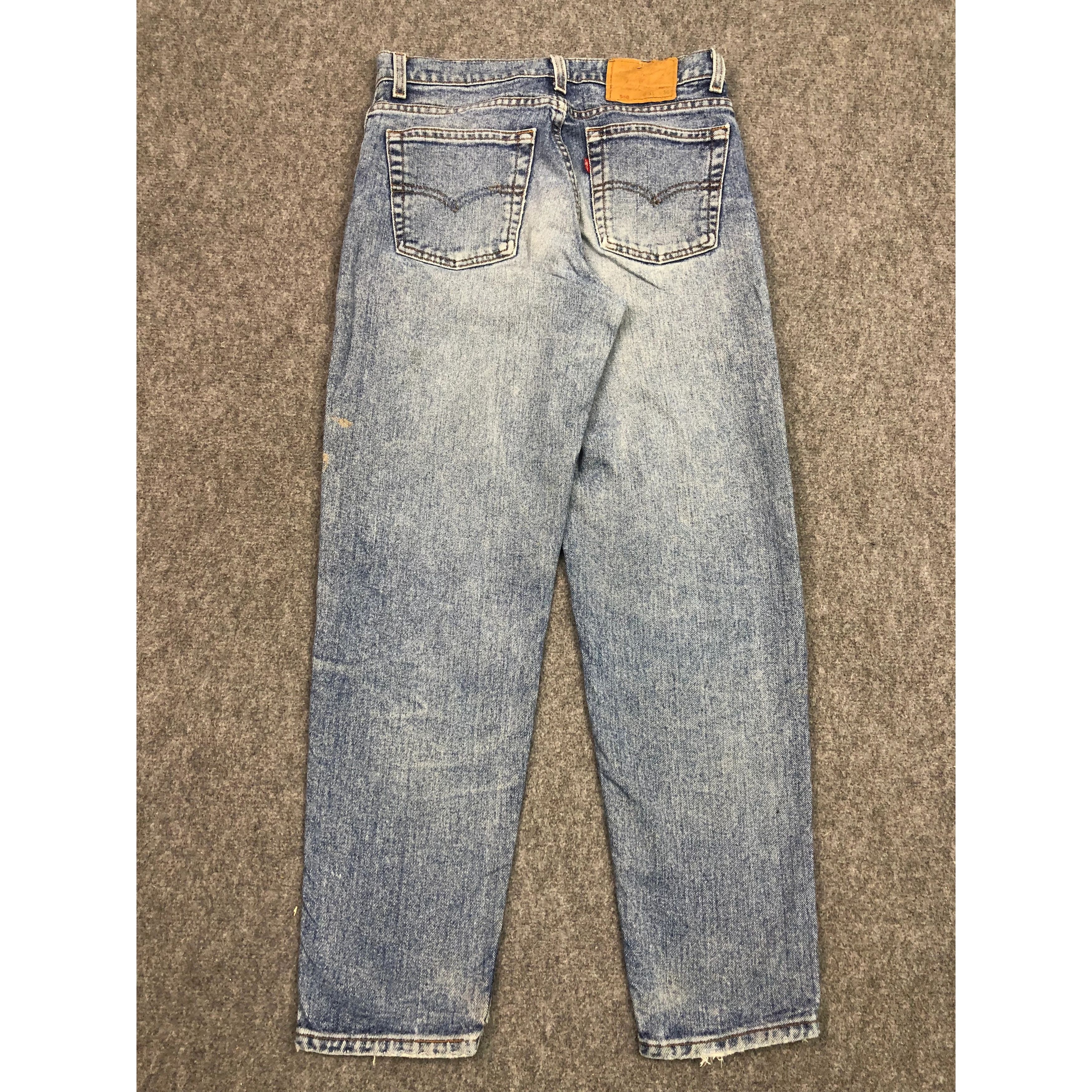 Levi's Vintage Levis 550 Jeans Lightwash DP0535 Size US 31 - 2 Thumbnail