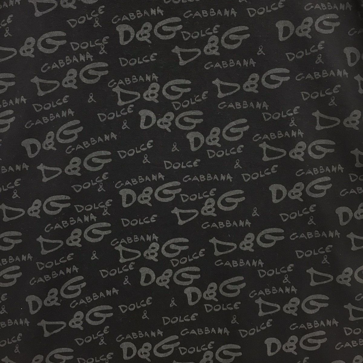 Designer × Dolce & Gabbana Rare!! Dolce Gabbana Fullprint SpellOut Tee Size US XXL / EU 58 / 5 - 7 Thumbnail