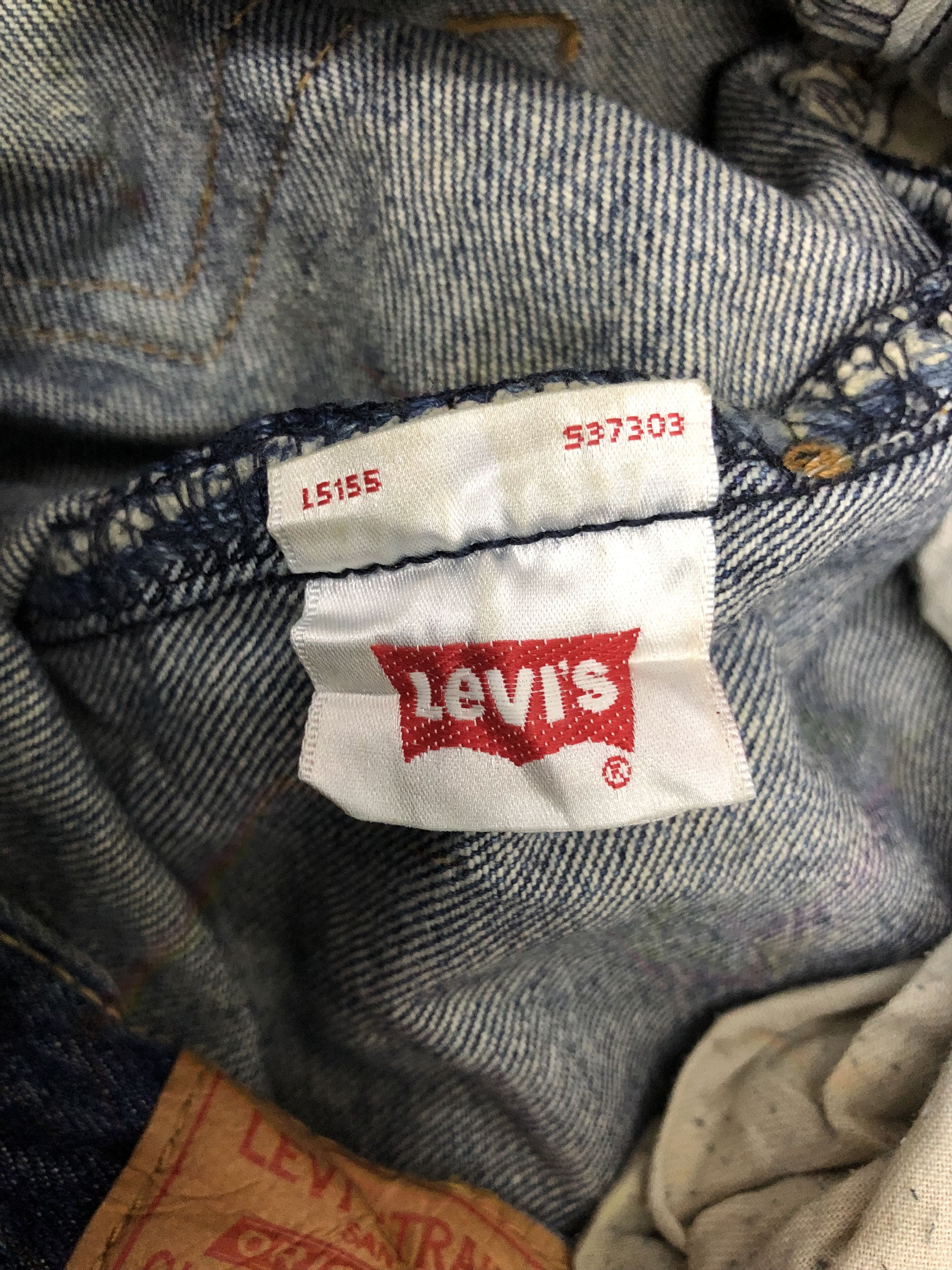 Levi's Vintage Levis 501 Light Wash Denim DP1137 Size US 31 - 6 Thumbnail