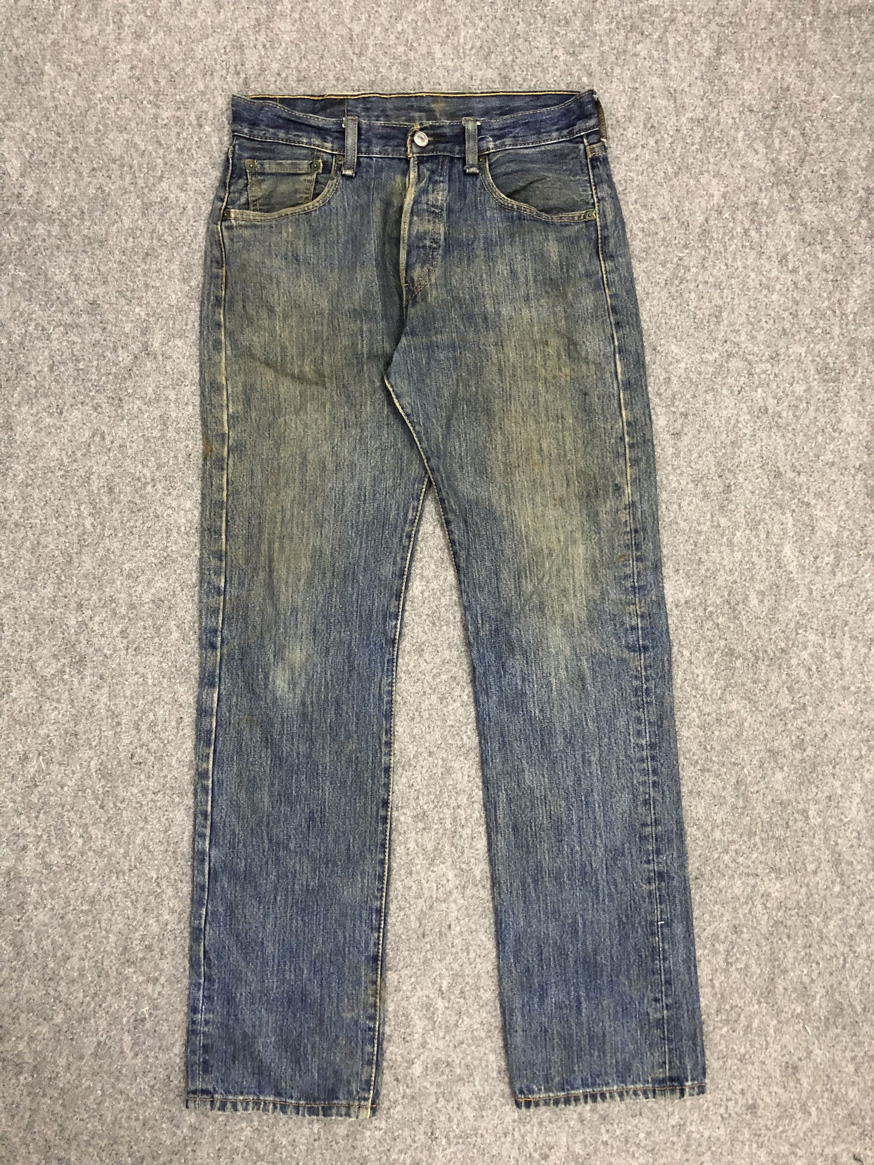 Levi's Vintage Levis 501 Light Wash Denim DP1137 Size US 31 - 1 Thumbnail