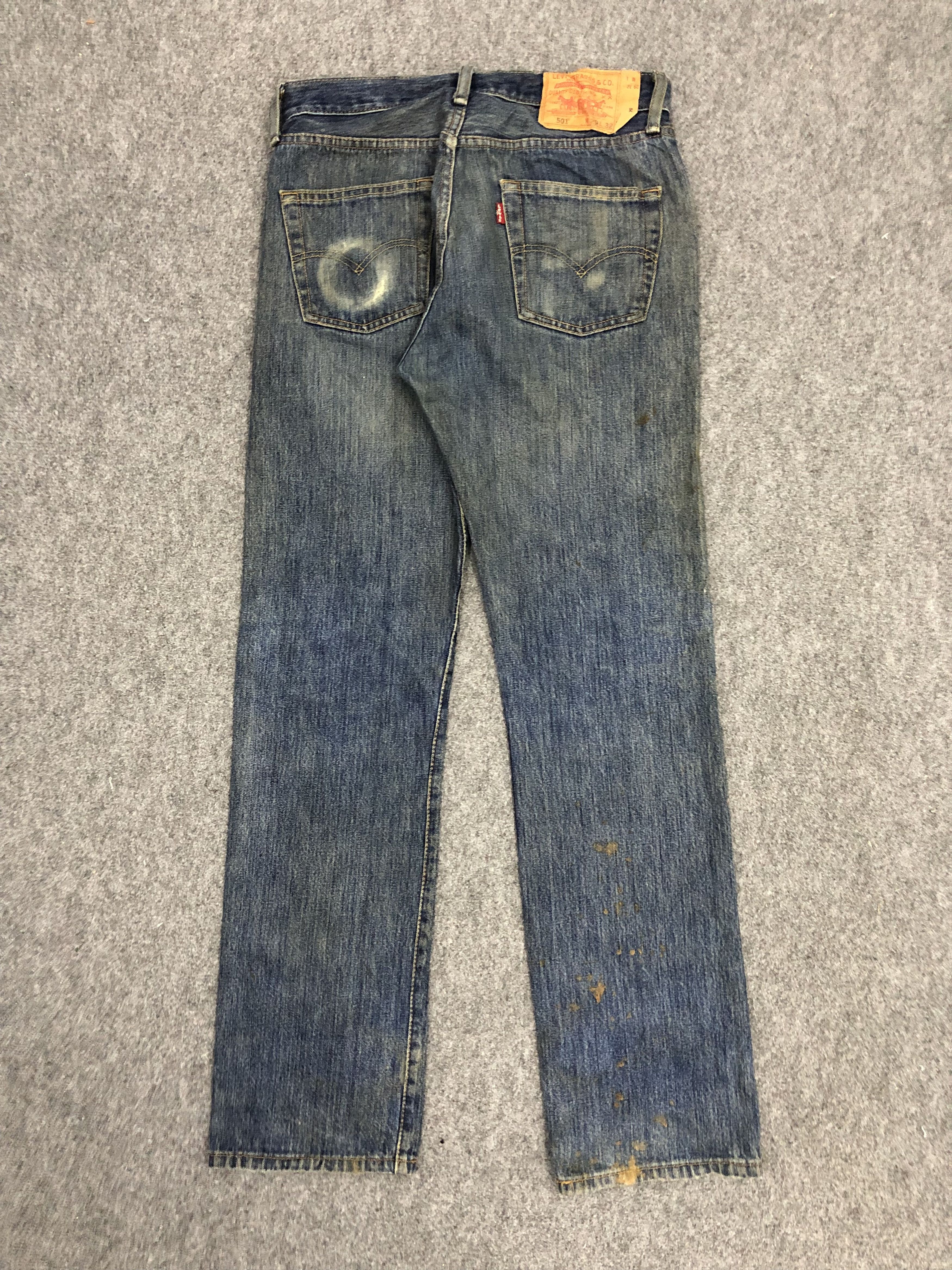 Levi's Vintage Levis 501 Light Wash Denim DP1137 Size US 31 - 3 Thumbnail