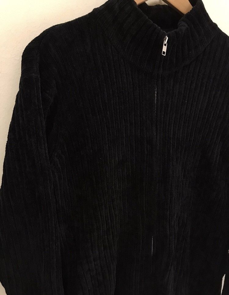 Vintage Vintage Us Navy velvet Knit Jacket Size US M / EU 48-50 / 2 - 2 Thumbnail
