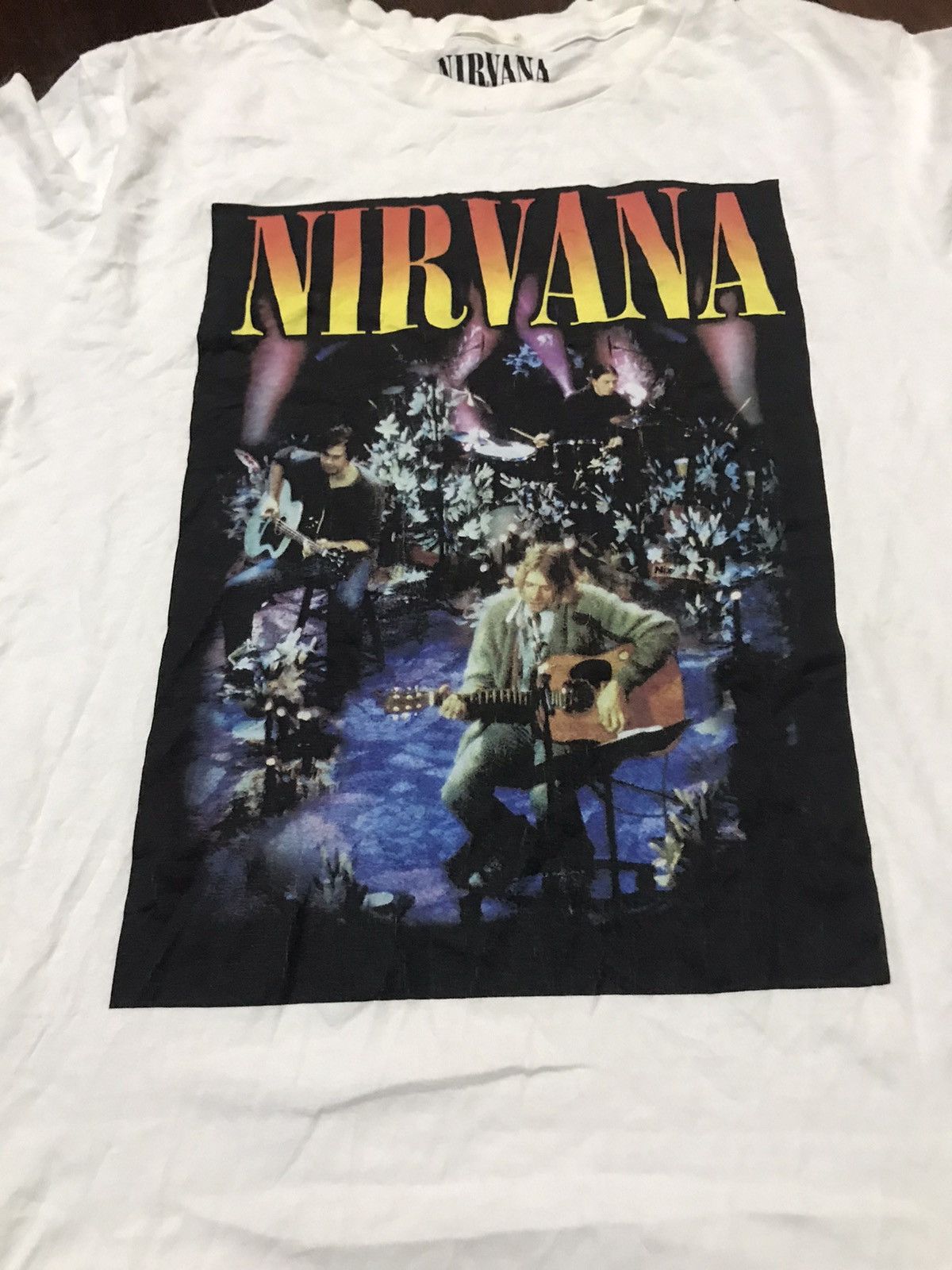 Band Tees × Nirvana Nirvana x gu tshirt Size US M / EU 48-50 / 2 - 7 Thumbnail