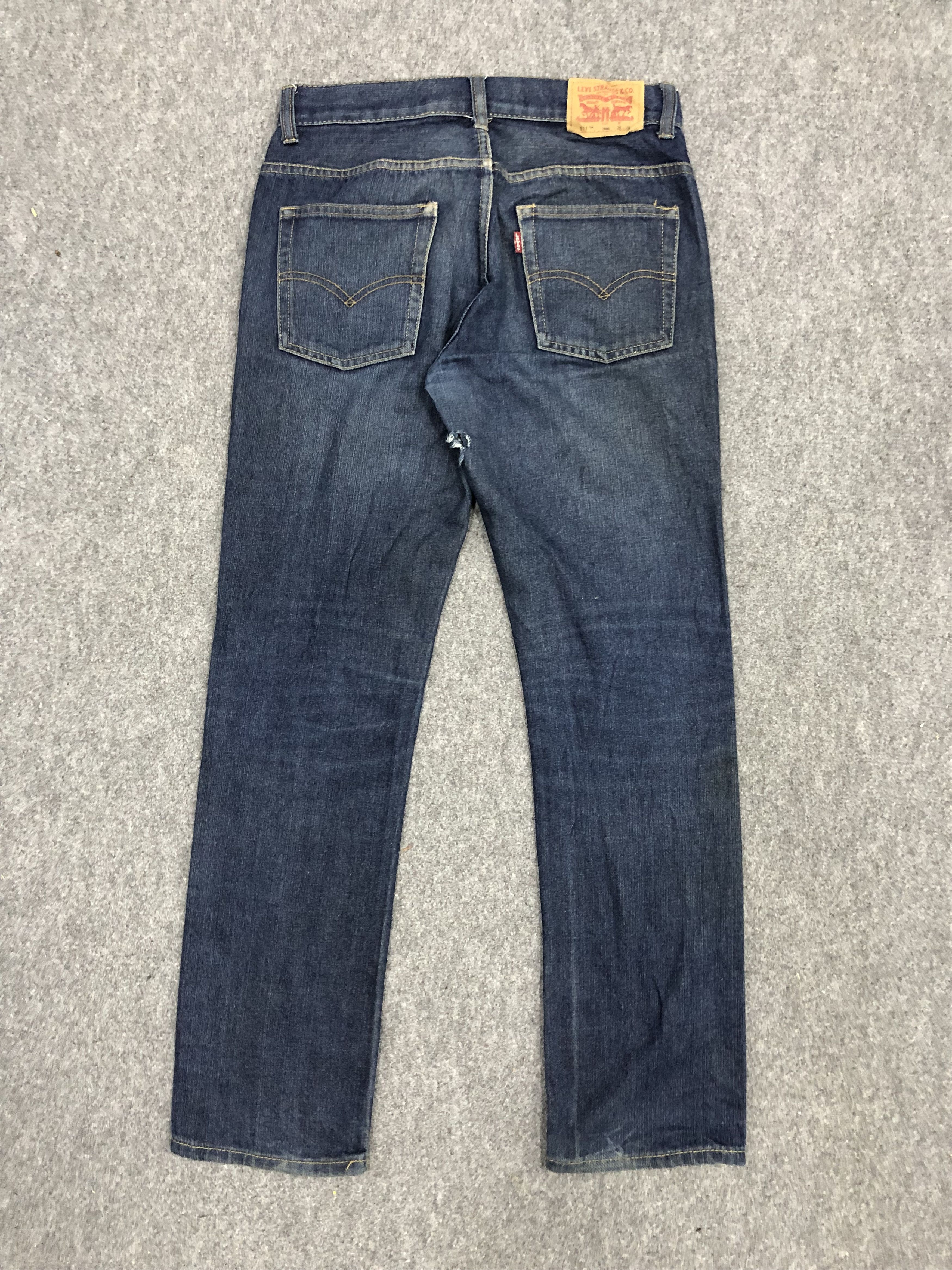 Levi's Vintage Levis 511 Slim Fit Denim DP1220 Size US 31 - 3 Thumbnail