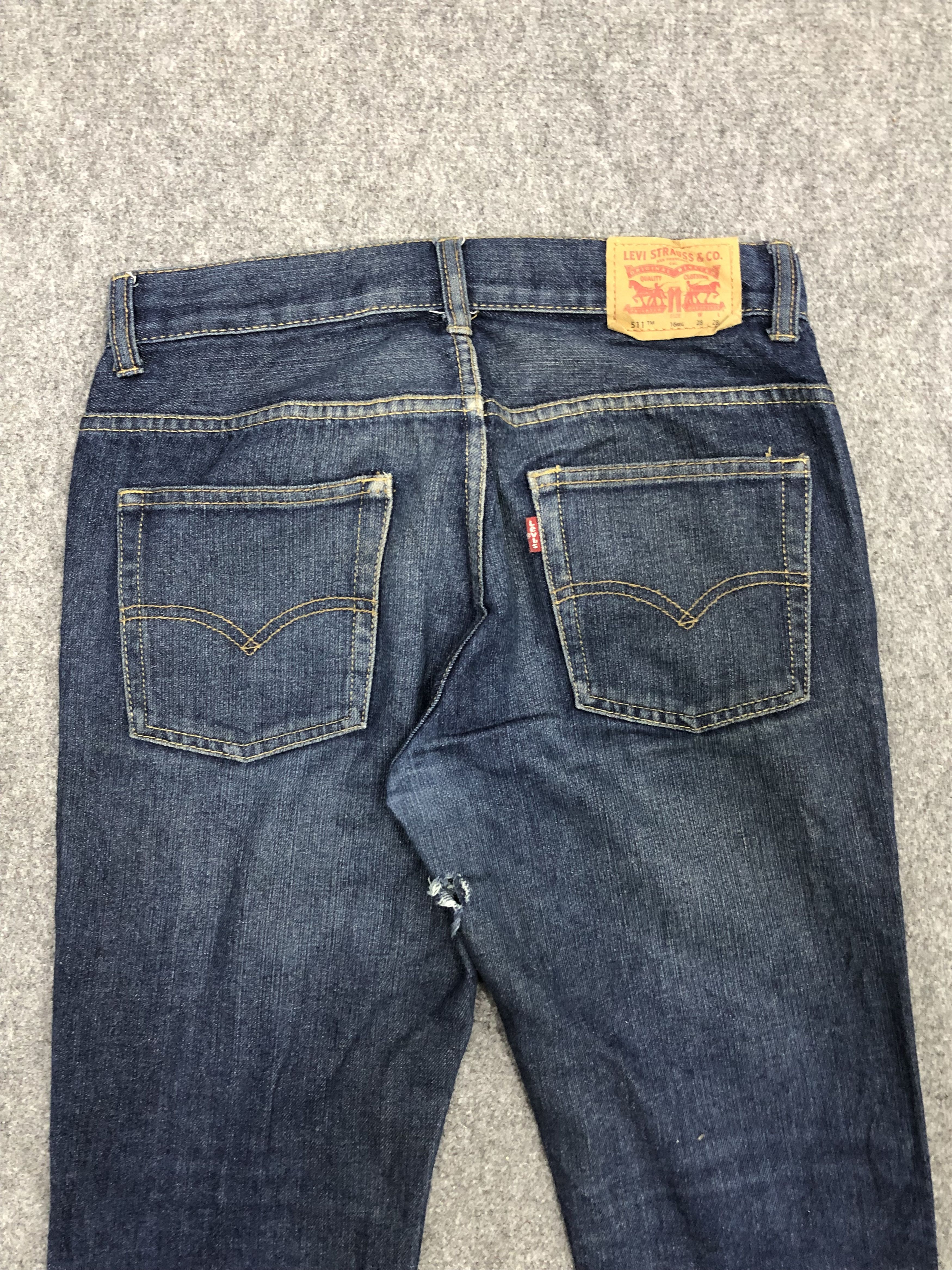 Levi's Vintage Levis 511 Slim Fit Denim DP1220 Size US 31 - 4 Thumbnail