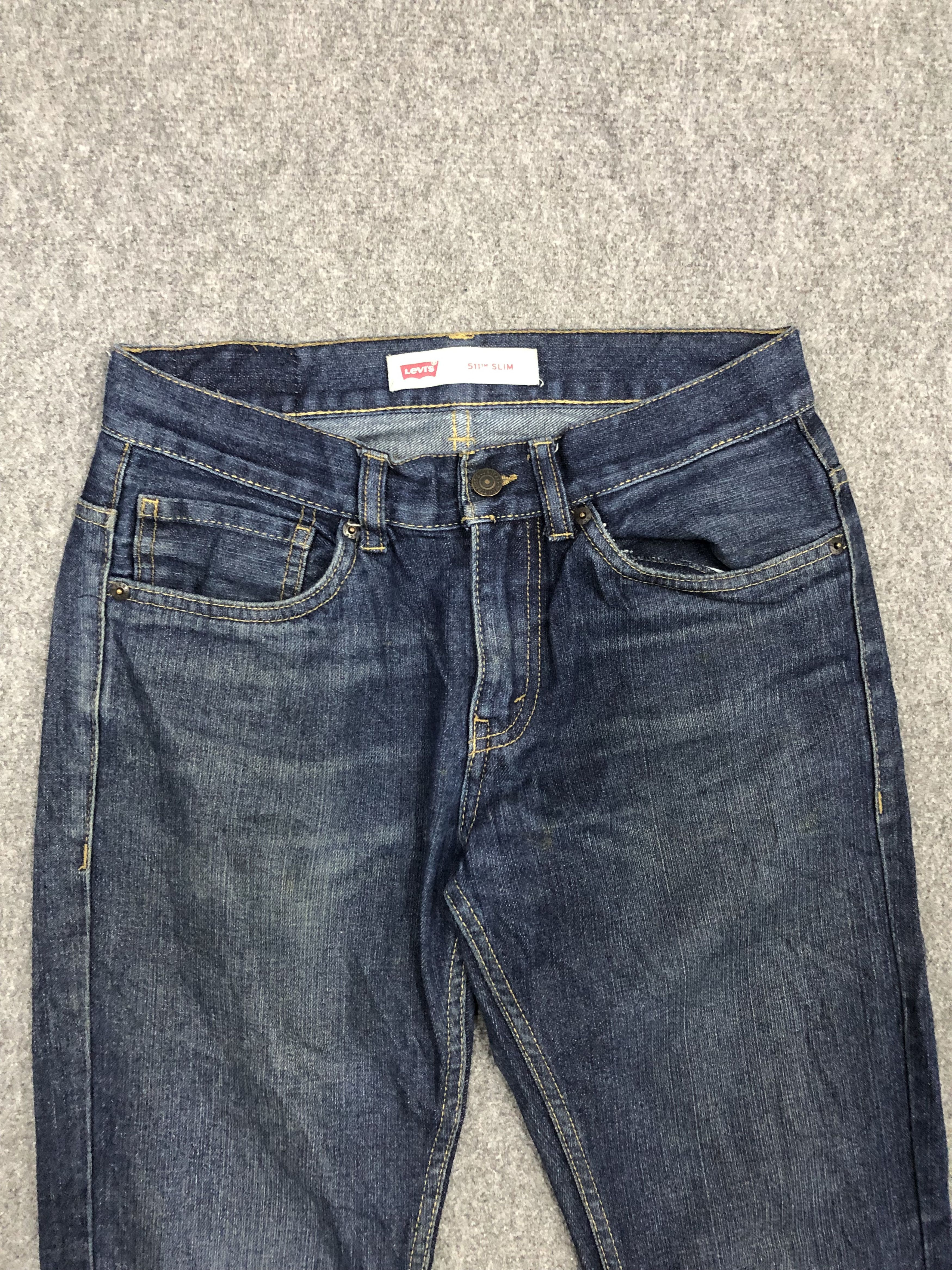 Levi's Vintage Levis 511 Slim Fit Denim DP1220 Size US 31 - 2 Thumbnail