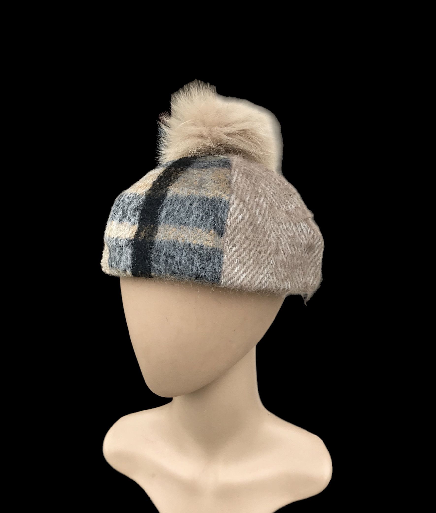 image of Vintage Ca4La Wool Mohair Patchwork Hats, Men's