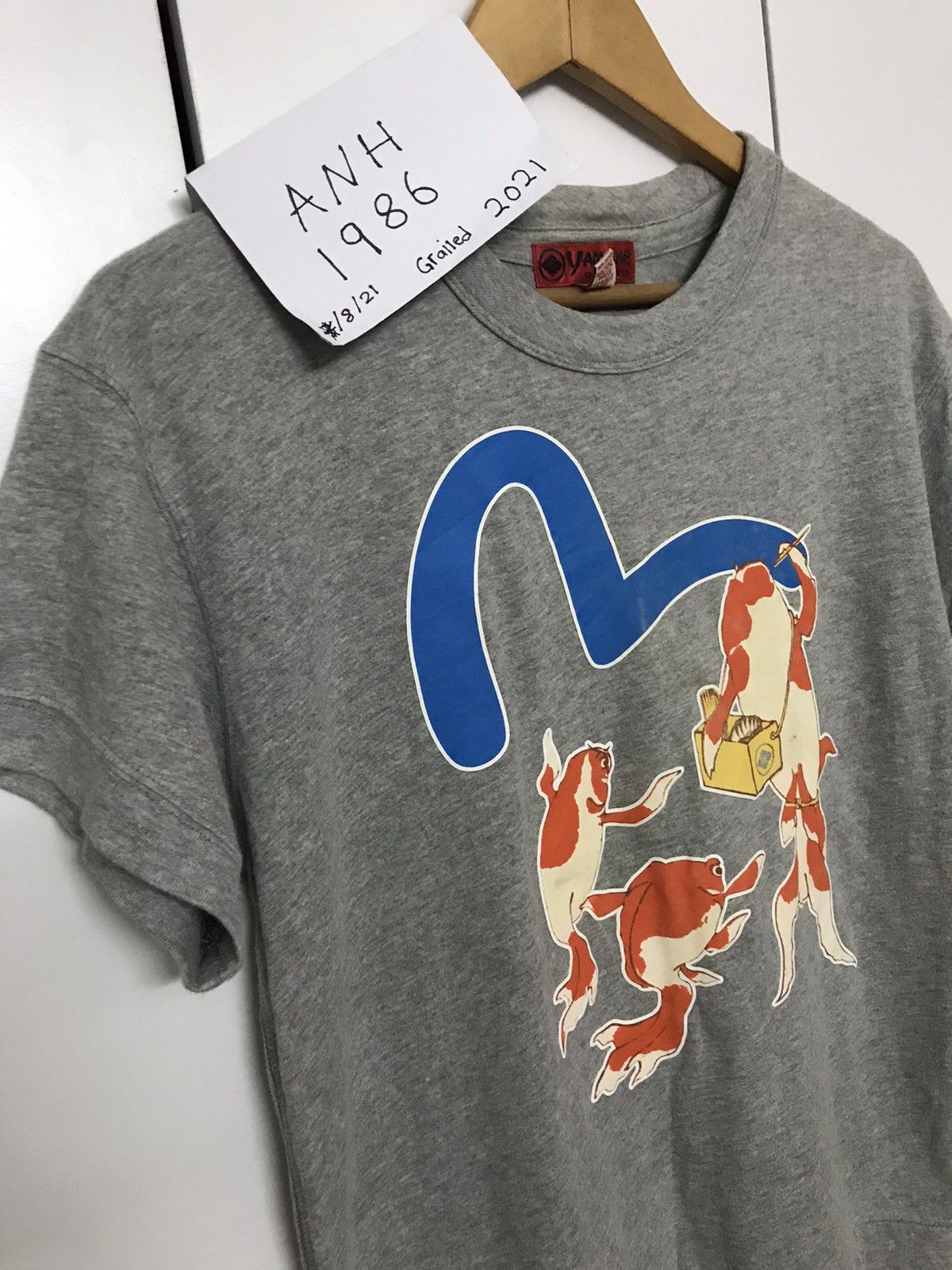 Evisu Evisu yamane fish Gold Size US M / EU 48-50 / 2 - 2 Thumbnail