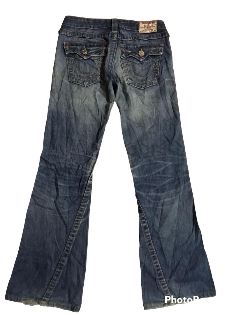 True Religion × Vintage True Religion flare jeans boot cut Size 29" - 2 Thumbnail