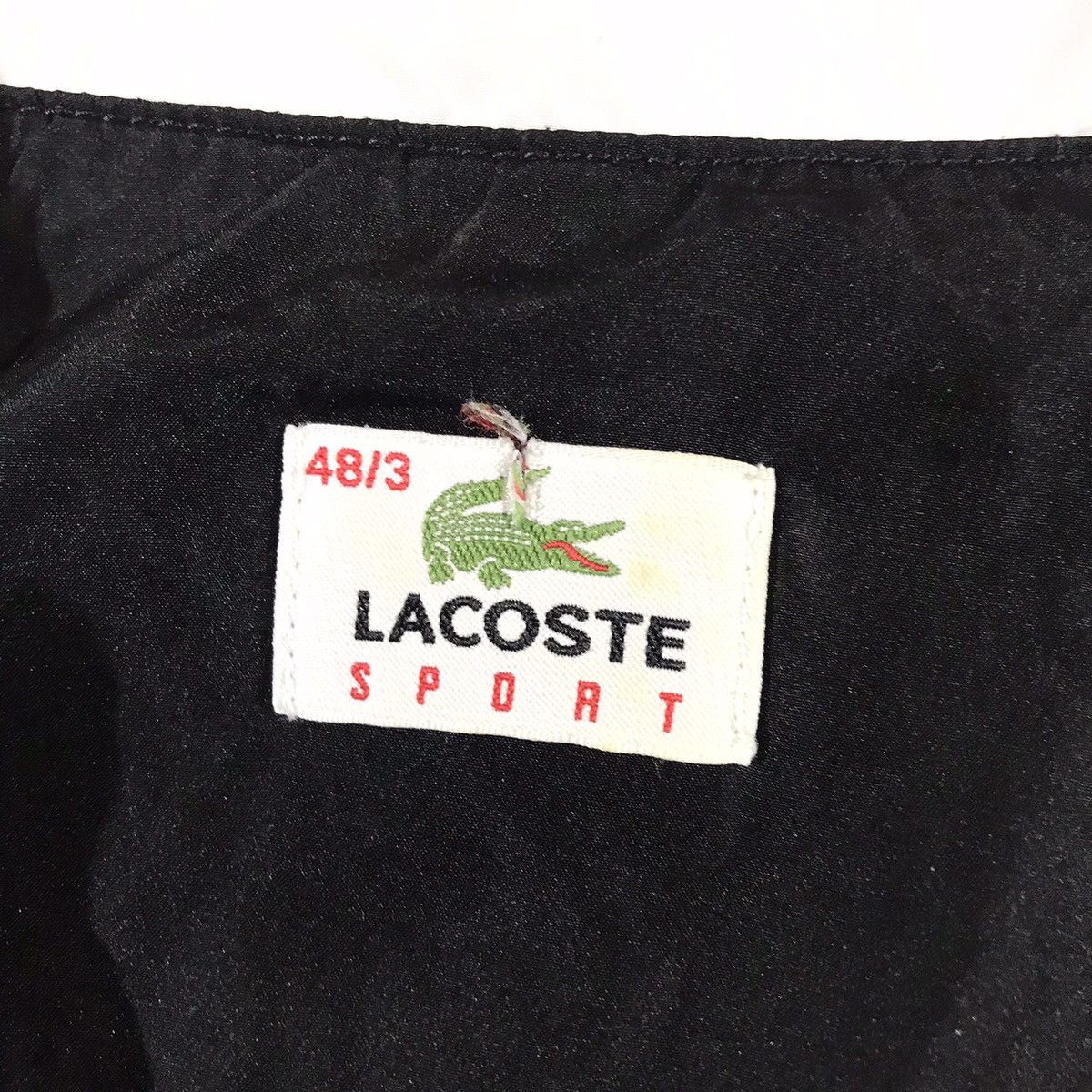 Lacoste × Vintage Vintage Y2K Lacoste Full Zip Light Jacket Size M - L Size US L / EU 52-54 / 3 - 8 Thumbnail