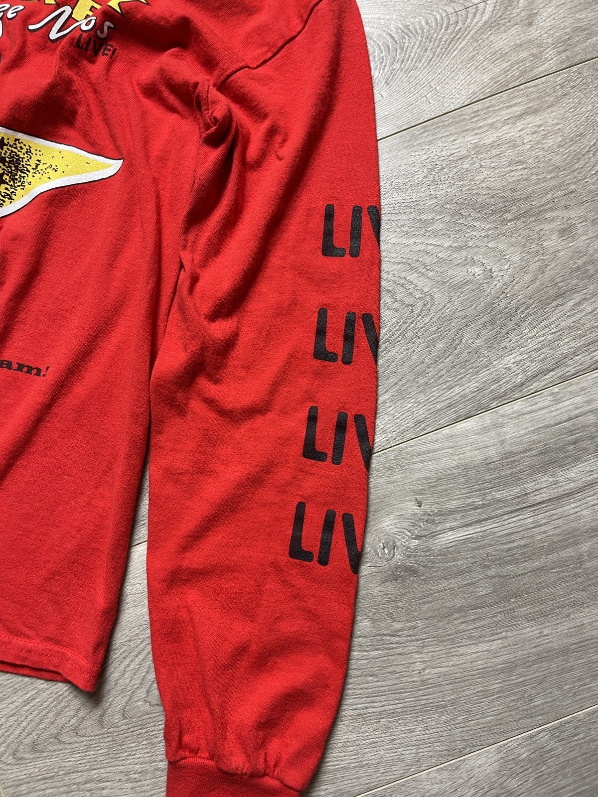 Drake × Rap Tees 2018 Aubrey and The Three Migos Takeoff Red Long Sleeve Size US S / EU 44-46 / 1 - 5 Thumbnail