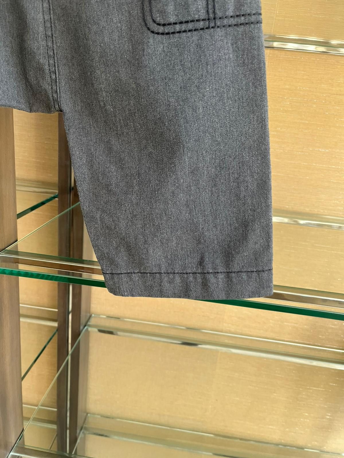 Comme des Garcons Black CDG Black Drop Crotch Pants in Washed Black Size US 32 / EU 48 - 12 Thumbnail