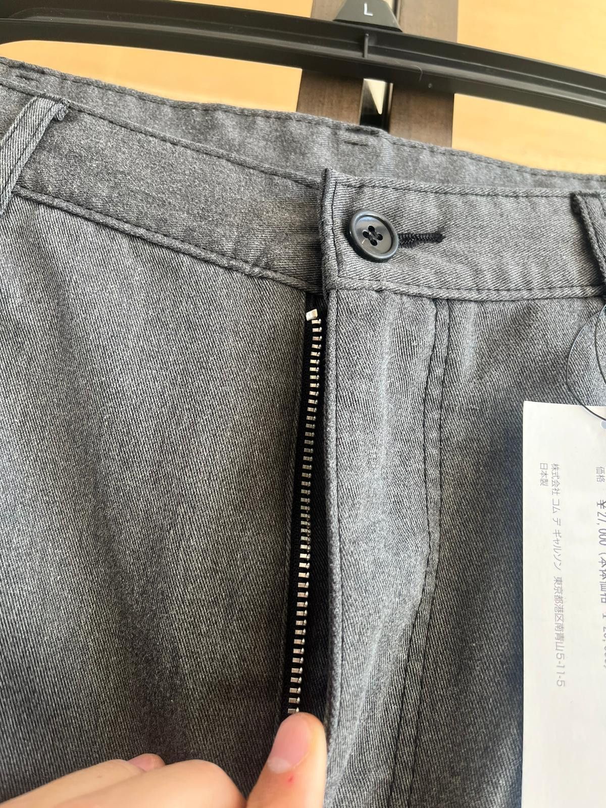 Comme des Garcons Black CDG Black Drop Crotch Pants in Washed Black Size US 32 / EU 48 - 13 Thumbnail