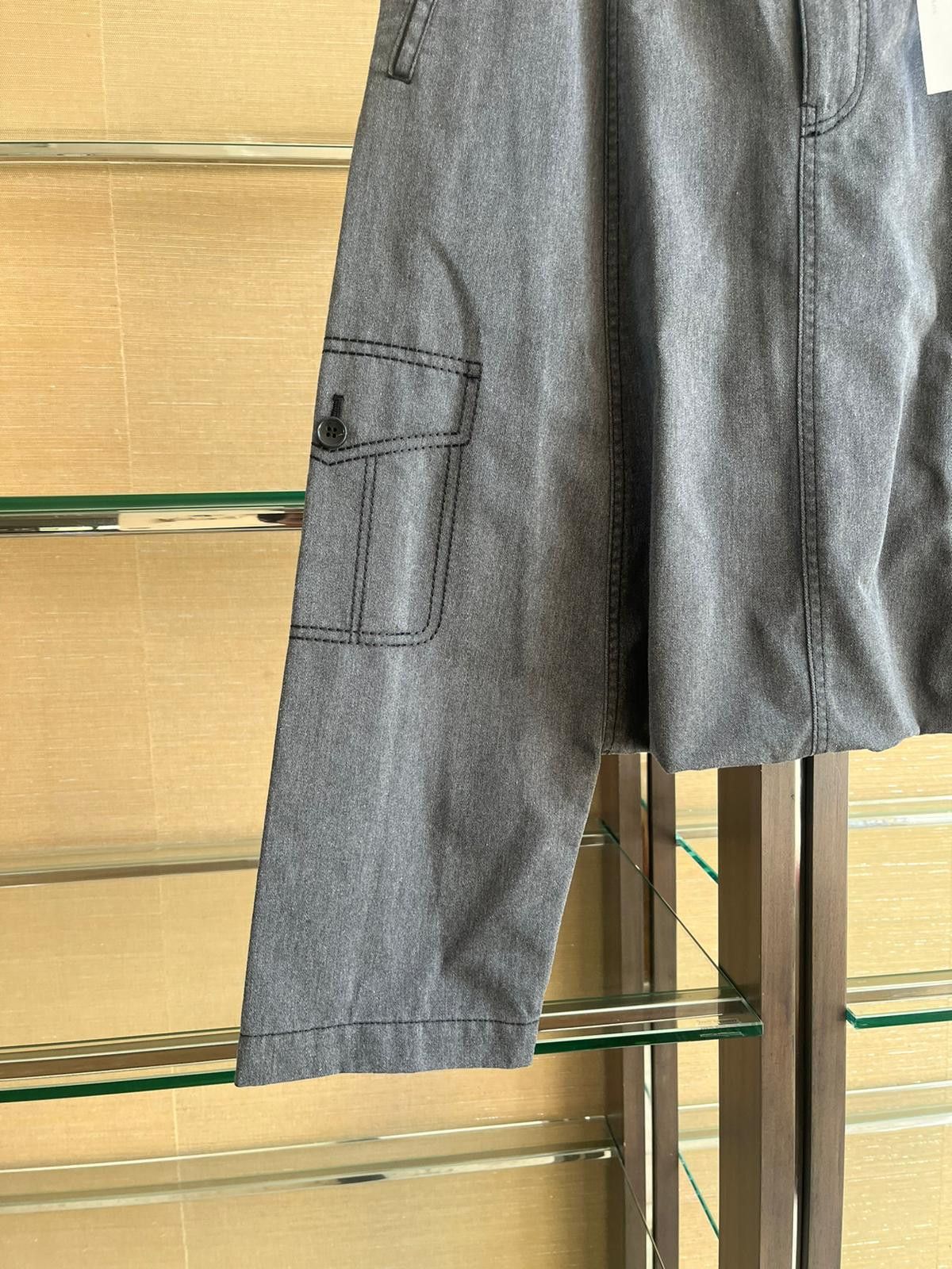 Comme des Garcons Black CDG Black Drop Crotch Pants in Washed Black Size US 32 / EU 48 - 3 Thumbnail