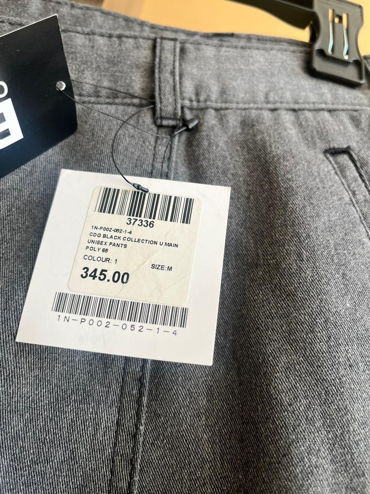Comme des Garcons Black CDG Black Drop Crotch Pants in Washed Black Size US 32 / EU 48 - 8 Thumbnail