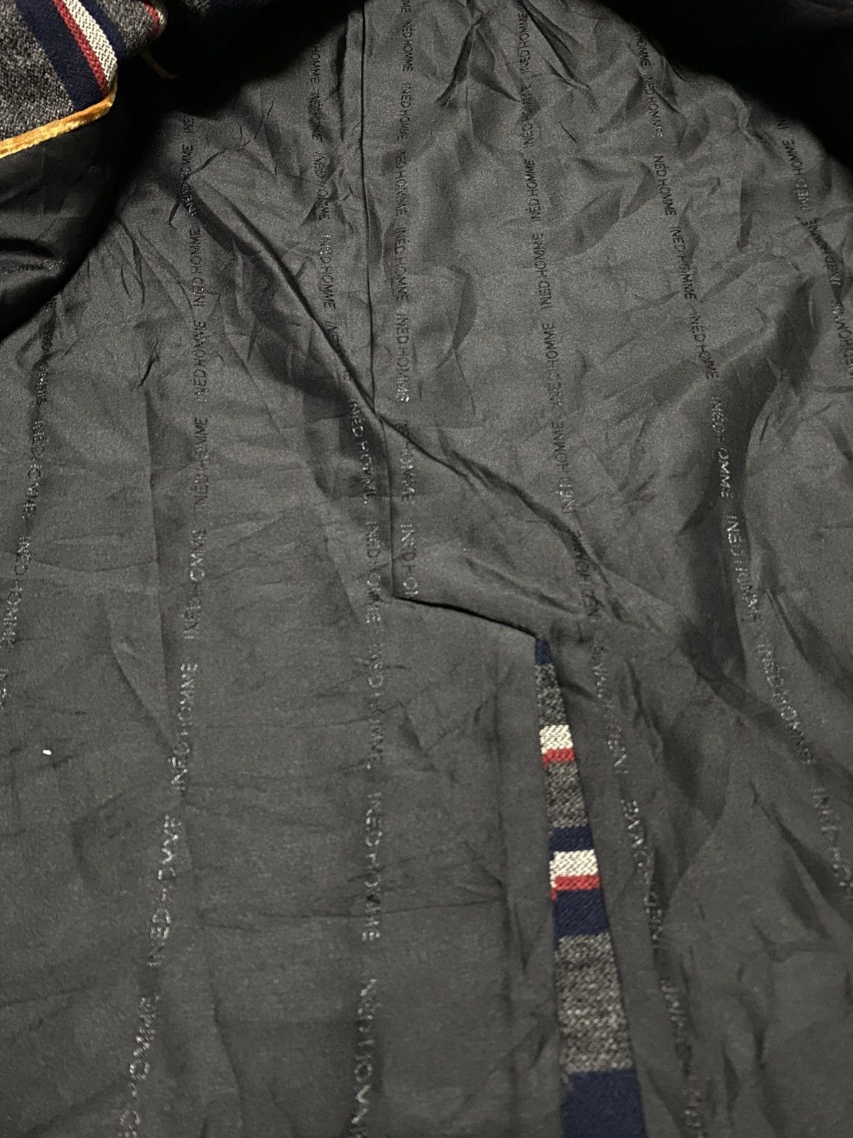 Japanese Brand × Vintage × Yohji Yamamoto Vintage ined Homme Yohji Yamamoto Breasted Wool Jacket Size US L / EU 52-54 / 3 - 6 Thumbnail