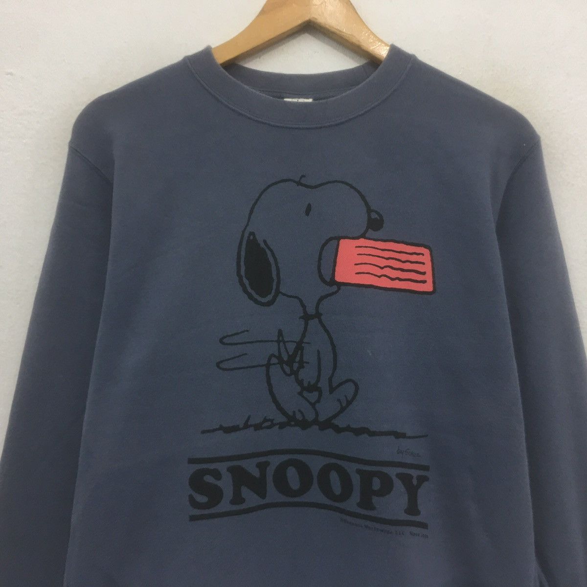 Cartoon Network × Peanuts × Vintage Vintage Peanuts Snoopy Sweatshirt Crewneck Jumper Pullover Size US M / EU 48-50 / 2 - 3 Thumbnail