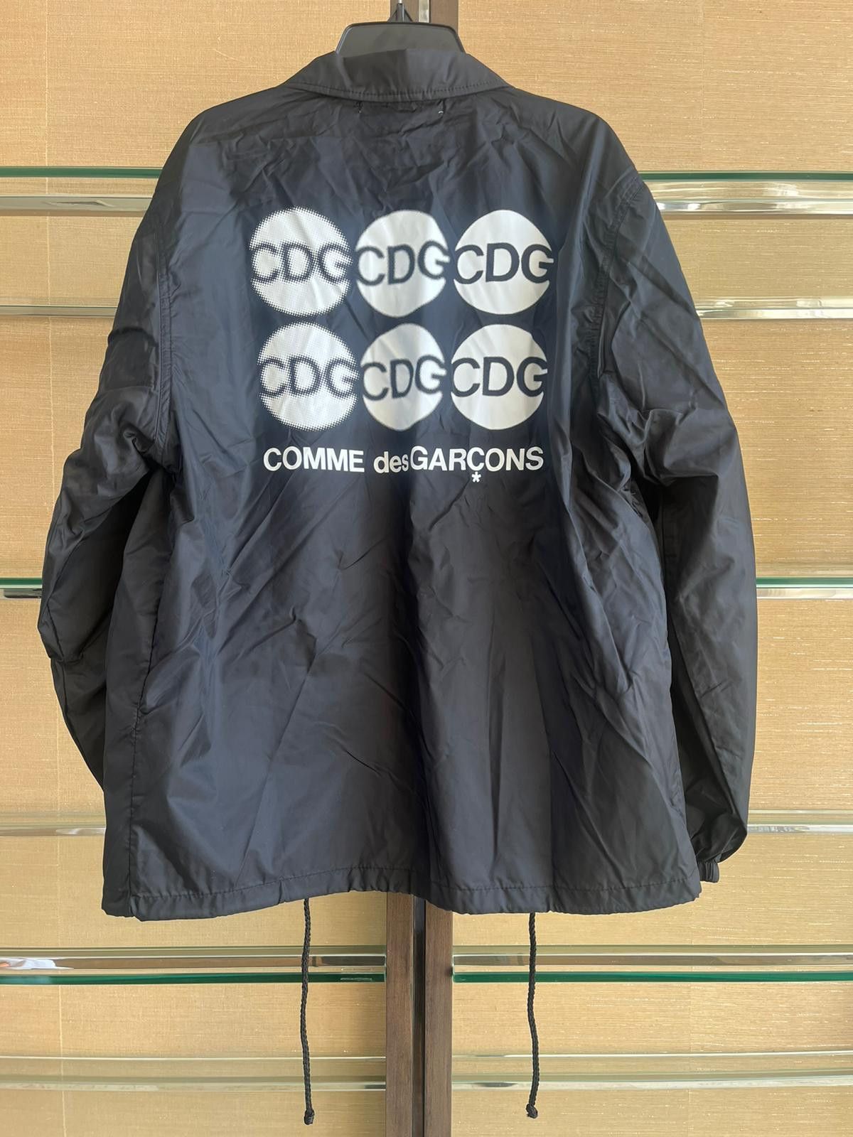 CDG Light Jacket in Black