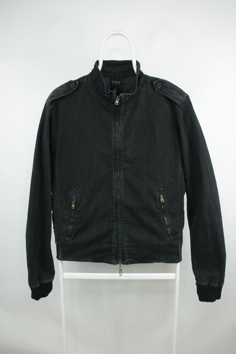 Costume National C'N'C Costume National Black Denim Jacket | Grailed