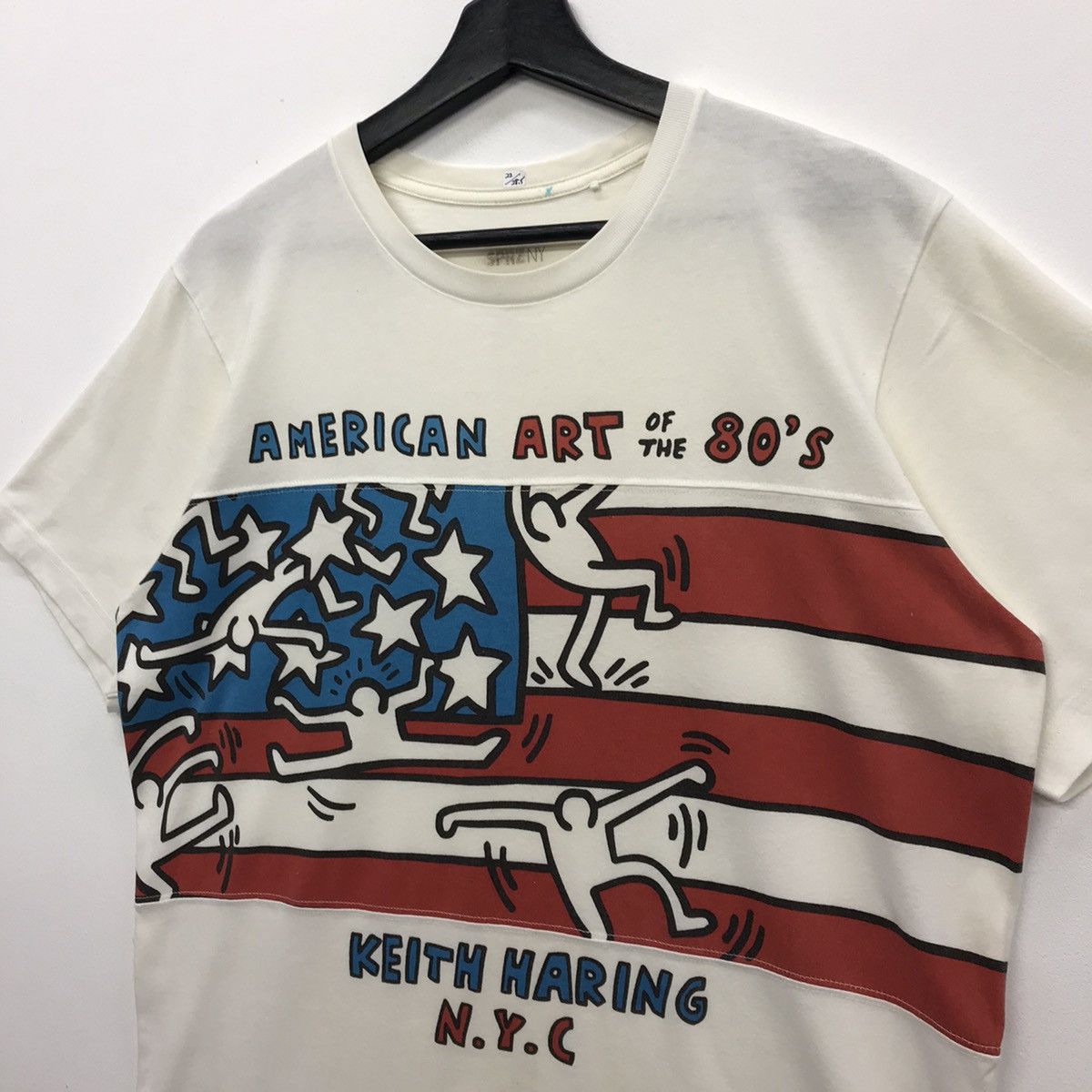 Keith Haring × Uniqlo Rare!! Uniqlo X Keith Haring American Art Tee Size US L / EU 52-54 / 3 - 7 Thumbnail
