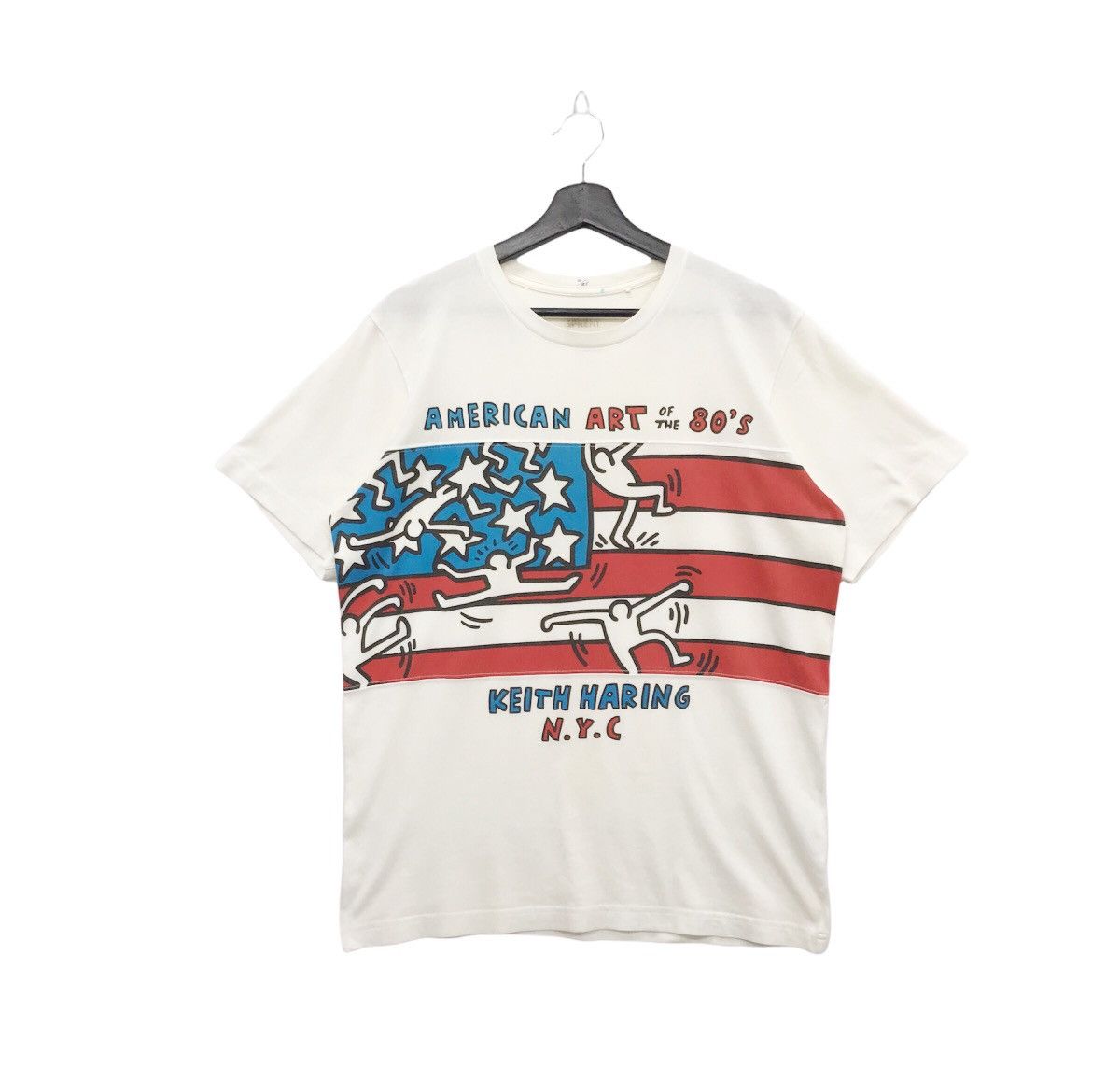 Keith Haring × Uniqlo Rare!! Uniqlo X Keith Haring American Art Tee Size US L / EU 52-54 / 3 - 1 Thumbnail