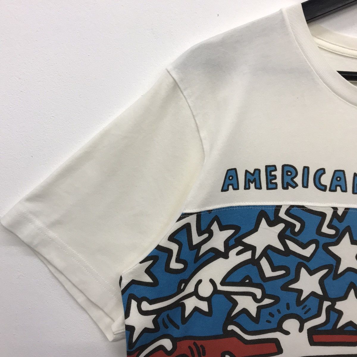 Keith Haring × Uniqlo Rare!! Uniqlo X Keith Haring American Art Tee Size US L / EU 52-54 / 3 - 5 Thumbnail